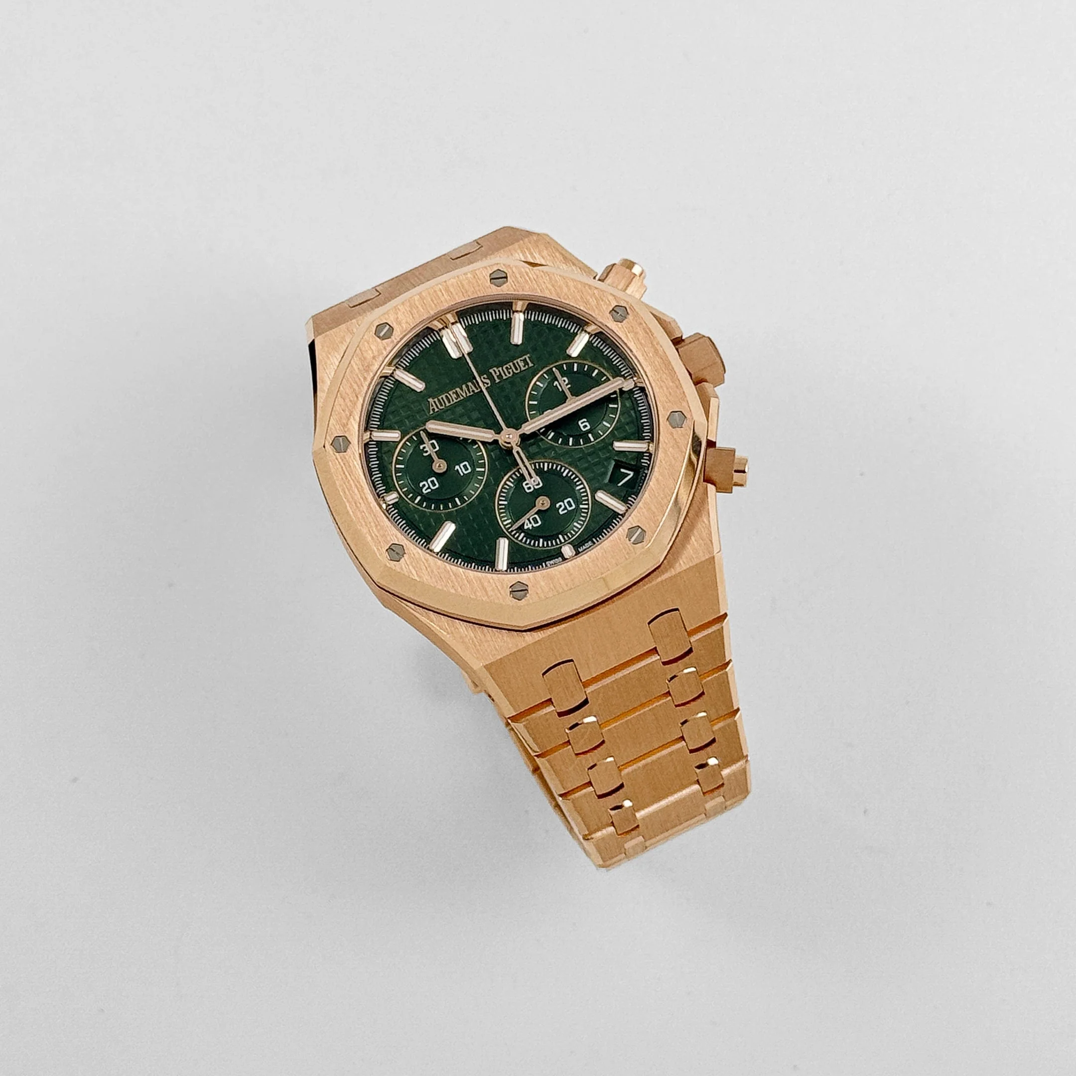 Royal Oak Chronograph "50 Anniversary" Rose Gold Green Dial 41mm Product Image 1