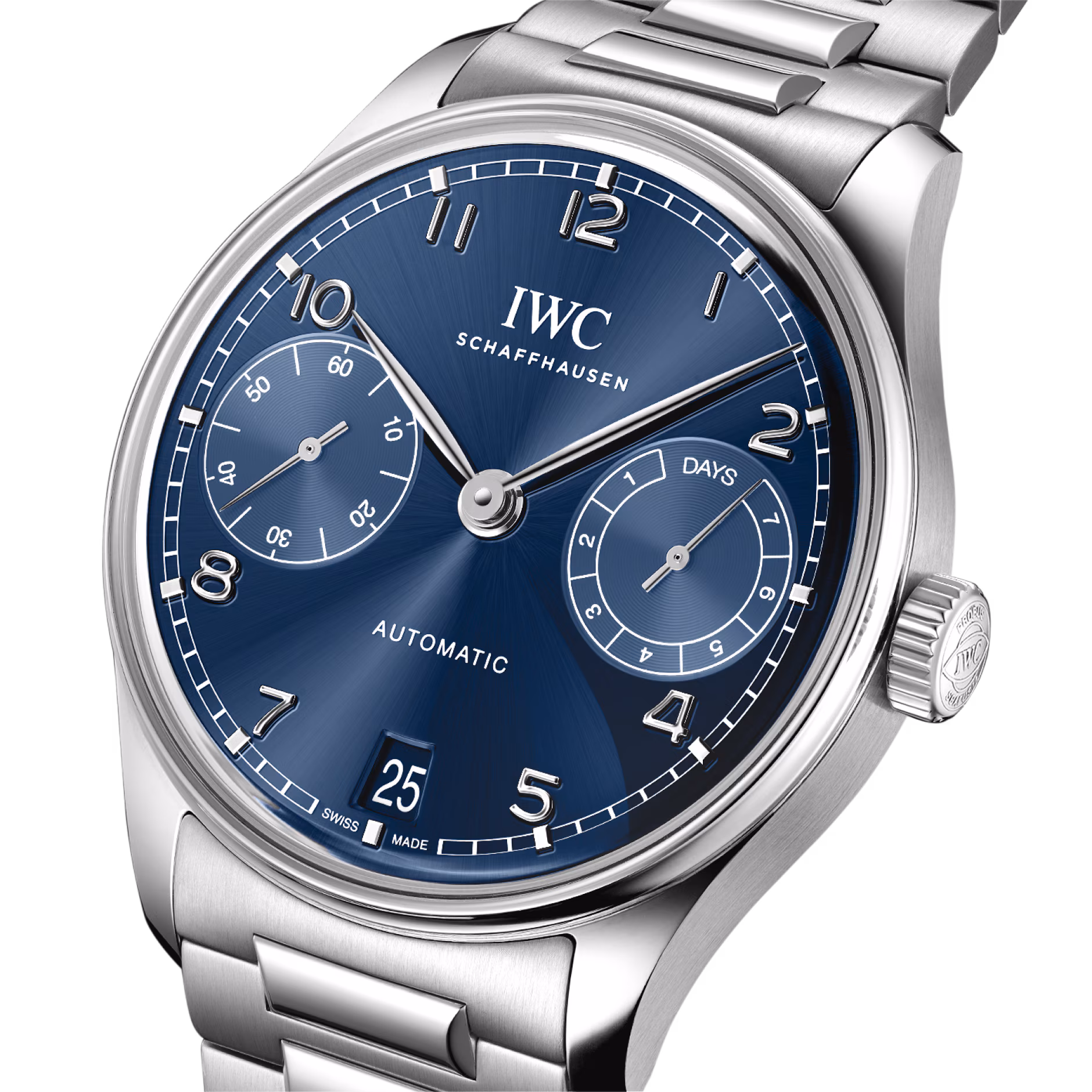Portugieser Steel Blue Dial 42mm Product Image 1