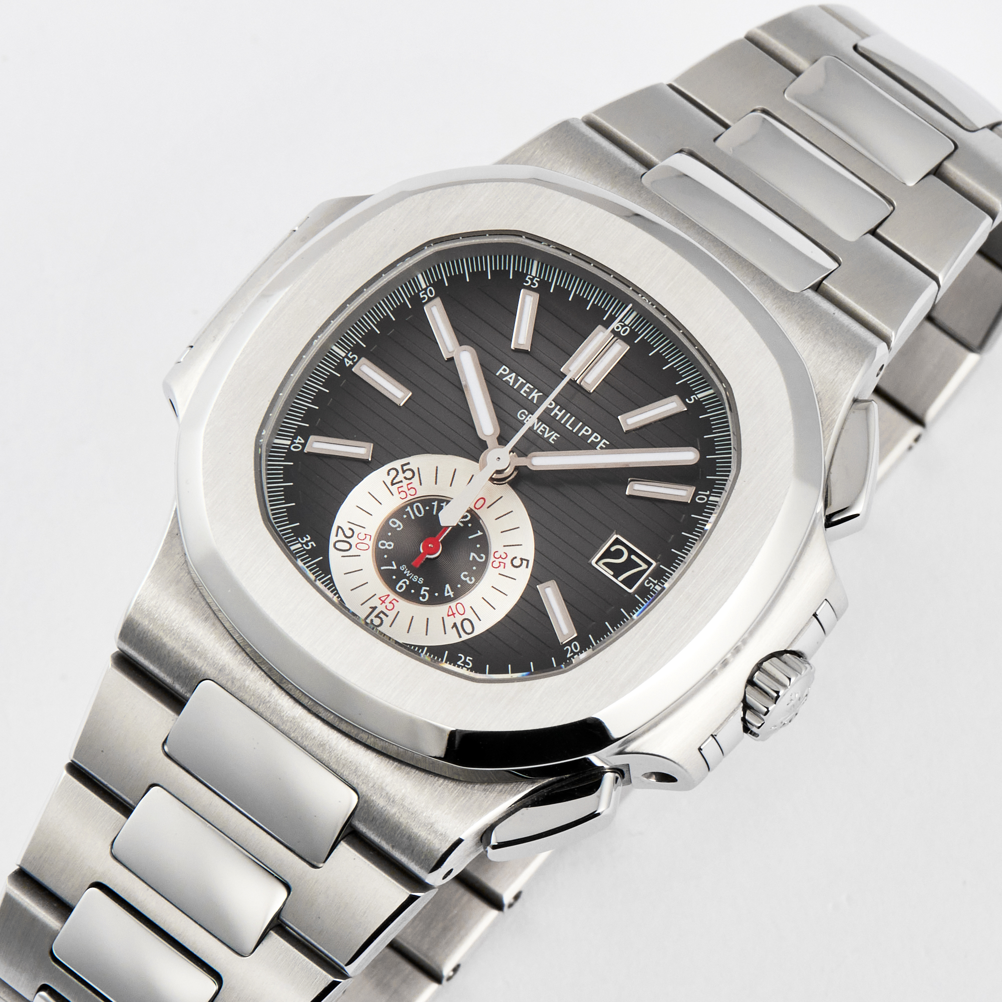 Nautilus Chronograph Steel Black Dial 40mm Product Image 1