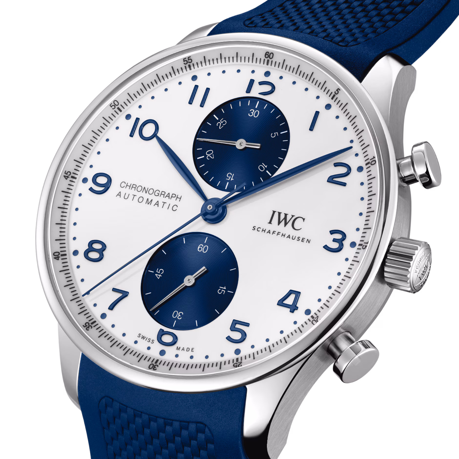 Portugieser Chronograph Steel White Dial 41mm Product Image 1