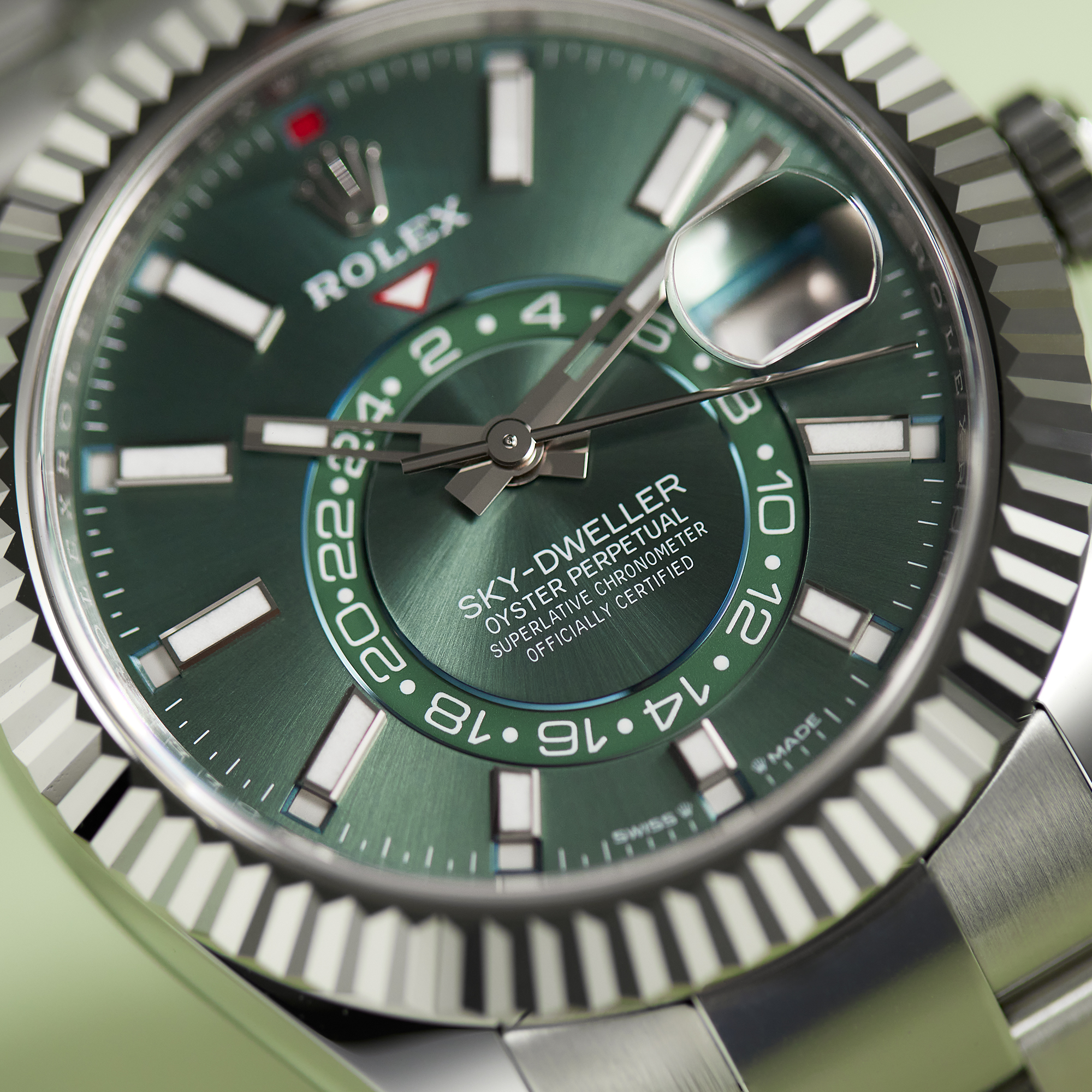 Sky-Dweller Steel Green Dial 42mm Product Image