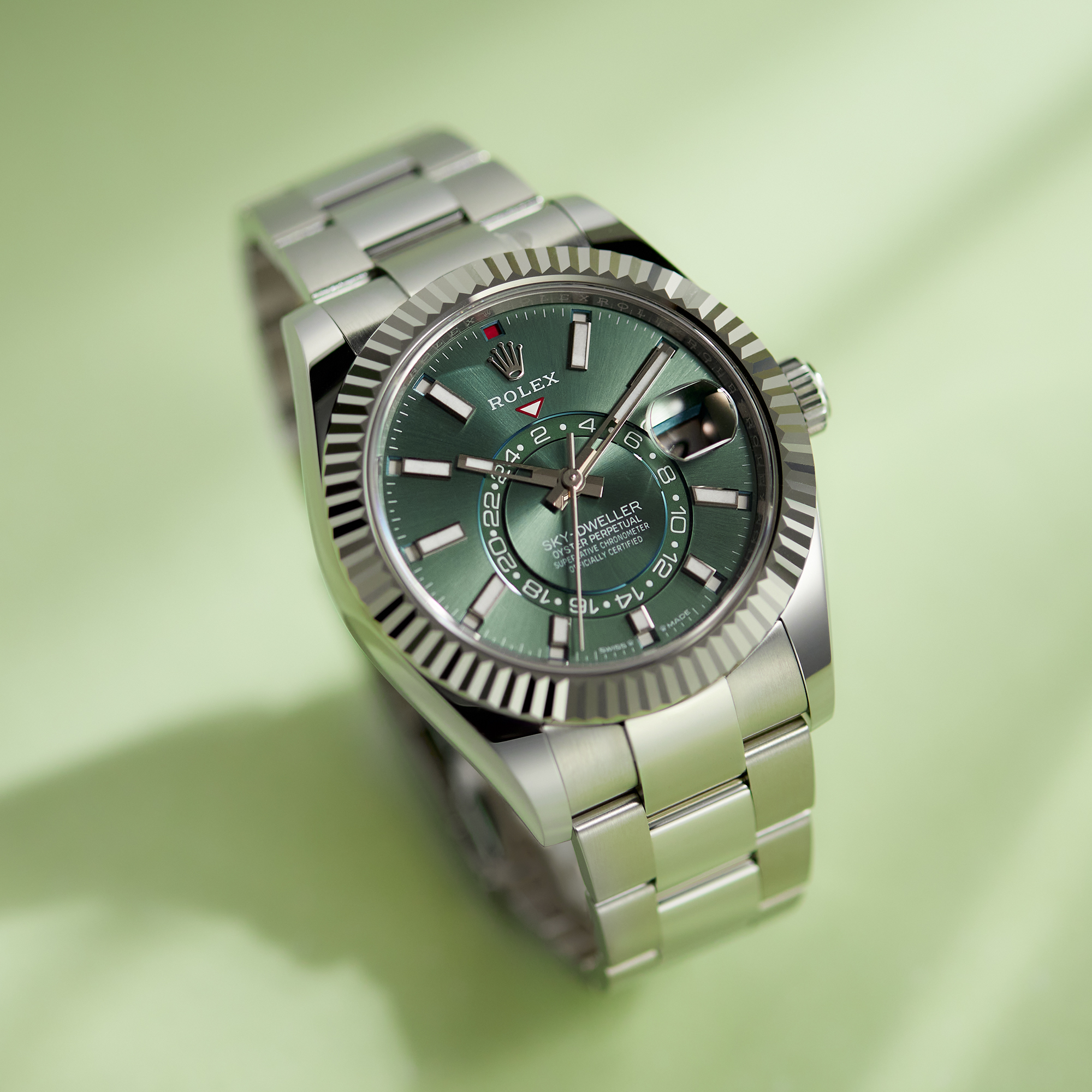 Sky-Dweller Steel Green Dial 42mm Product Image