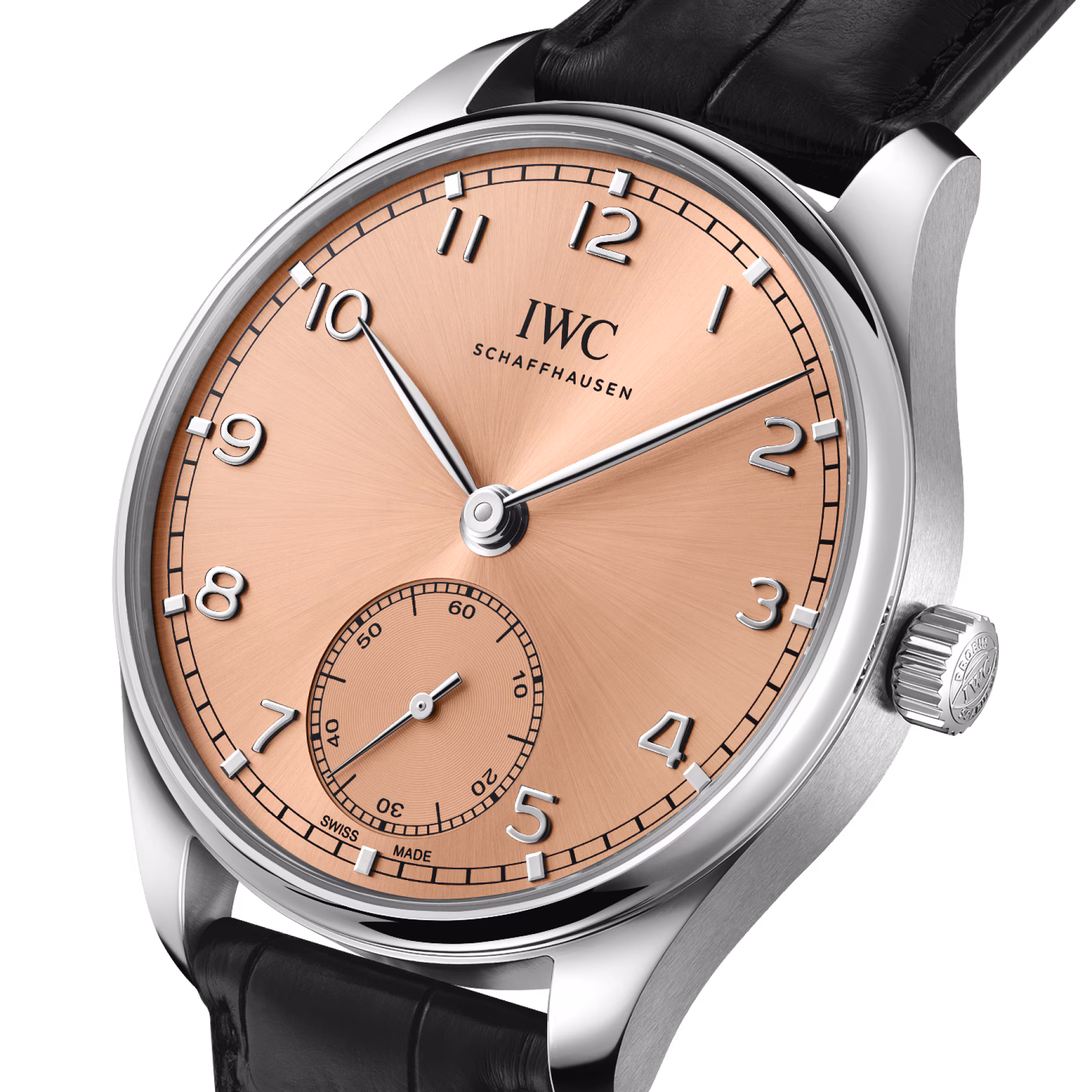 Portugieser Steel Salmon Dial 40mm Product Image 1