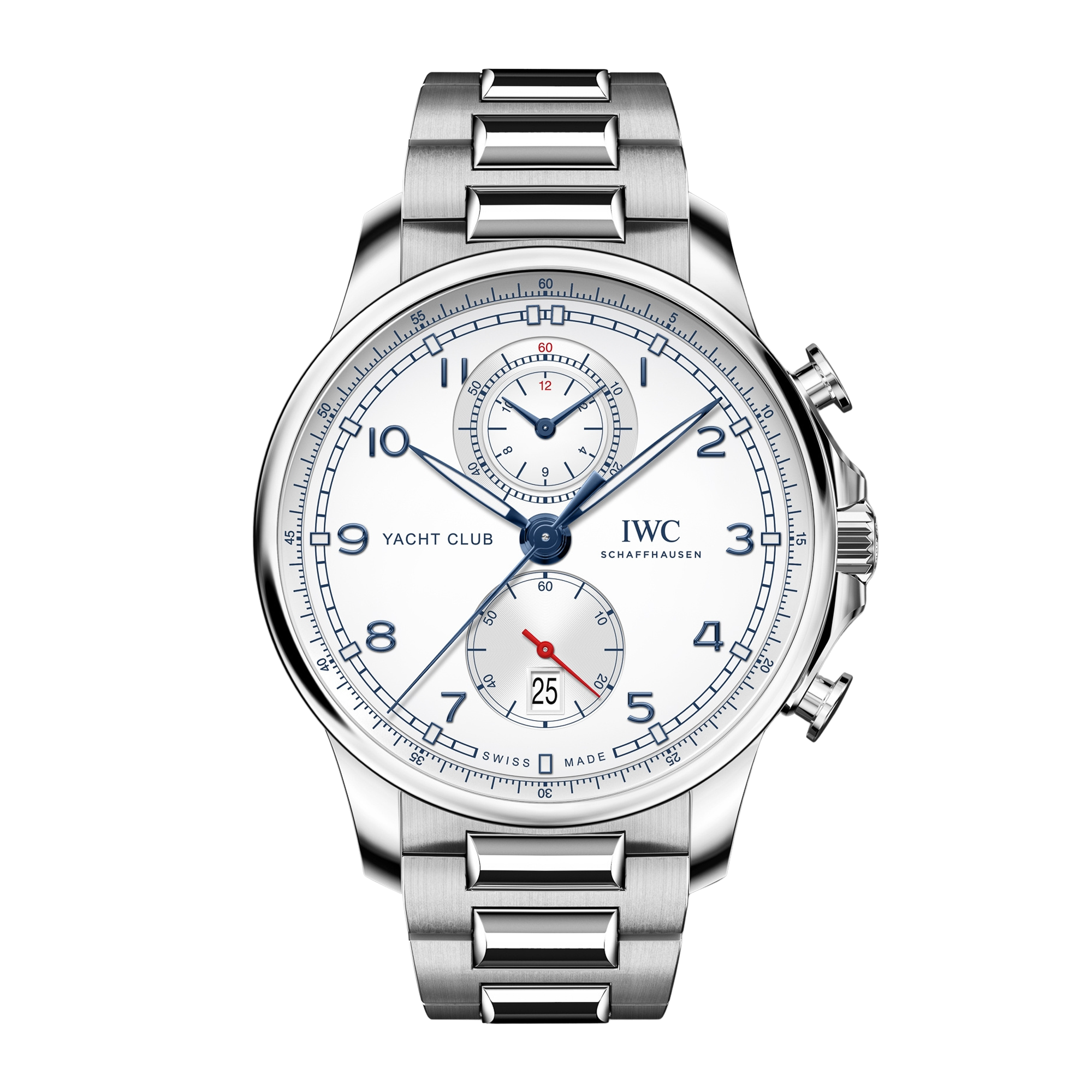 Portugieser Series Sailing Elite Chronograph Steel Silver Dial 45mm Product Image