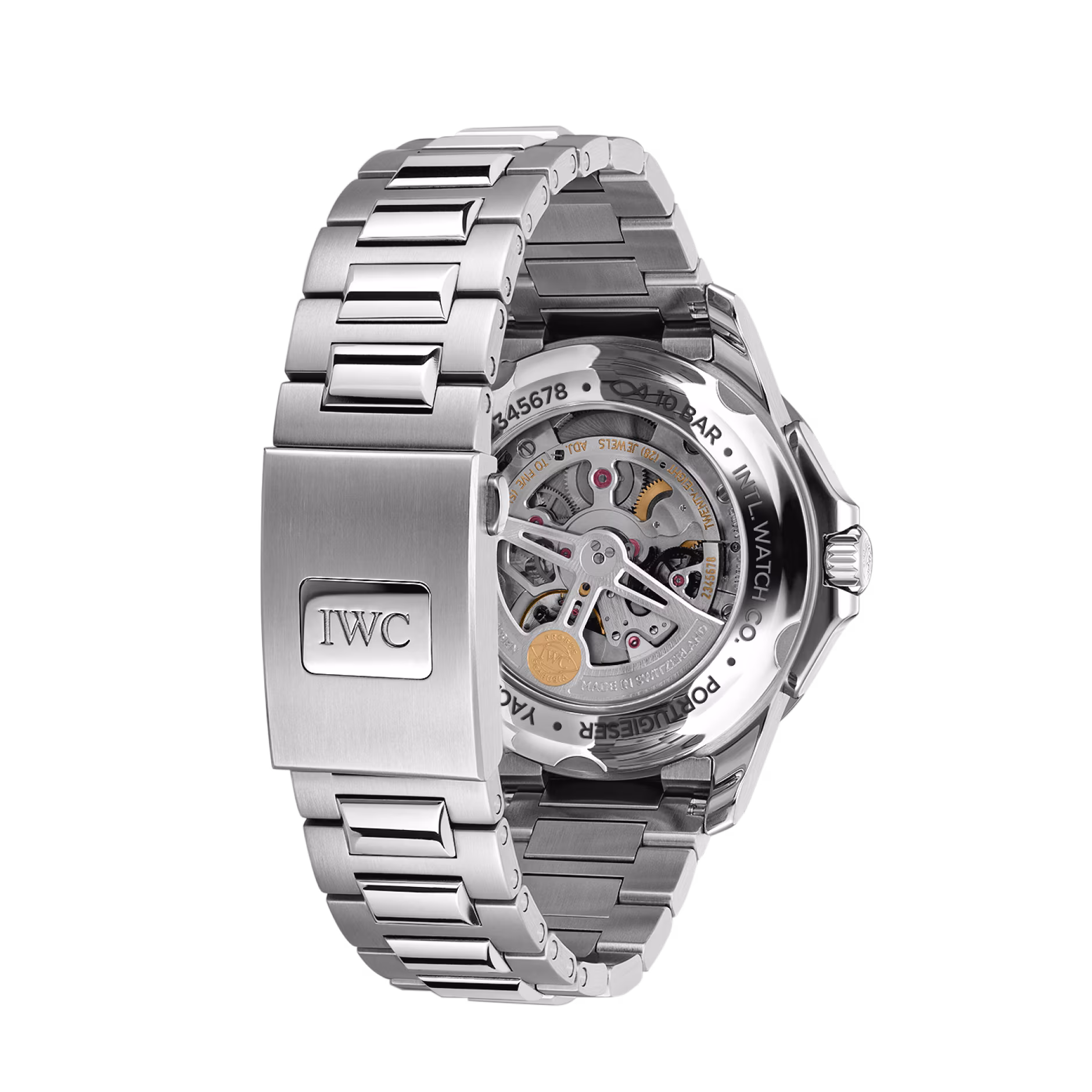 Portugieser Yacht Club "Moon & Tide" Steel Black Dial 44mm Product Image 4