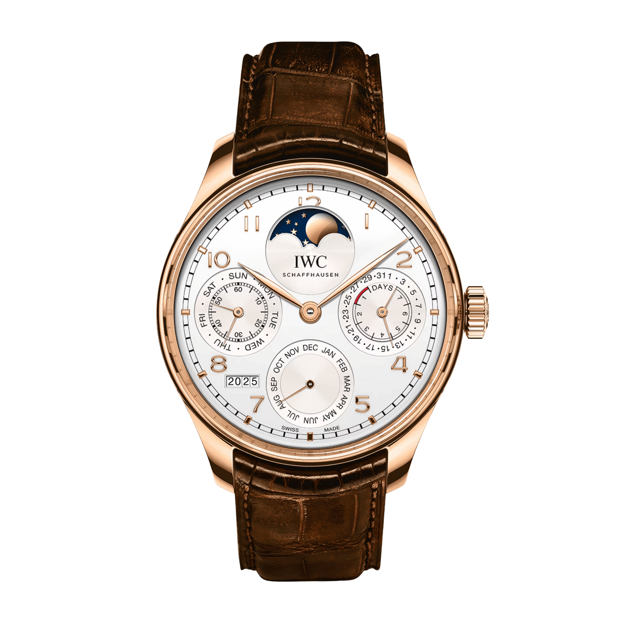 Portugieser Perpetual Calendar Rose Gold White Dial 44mm Product Image