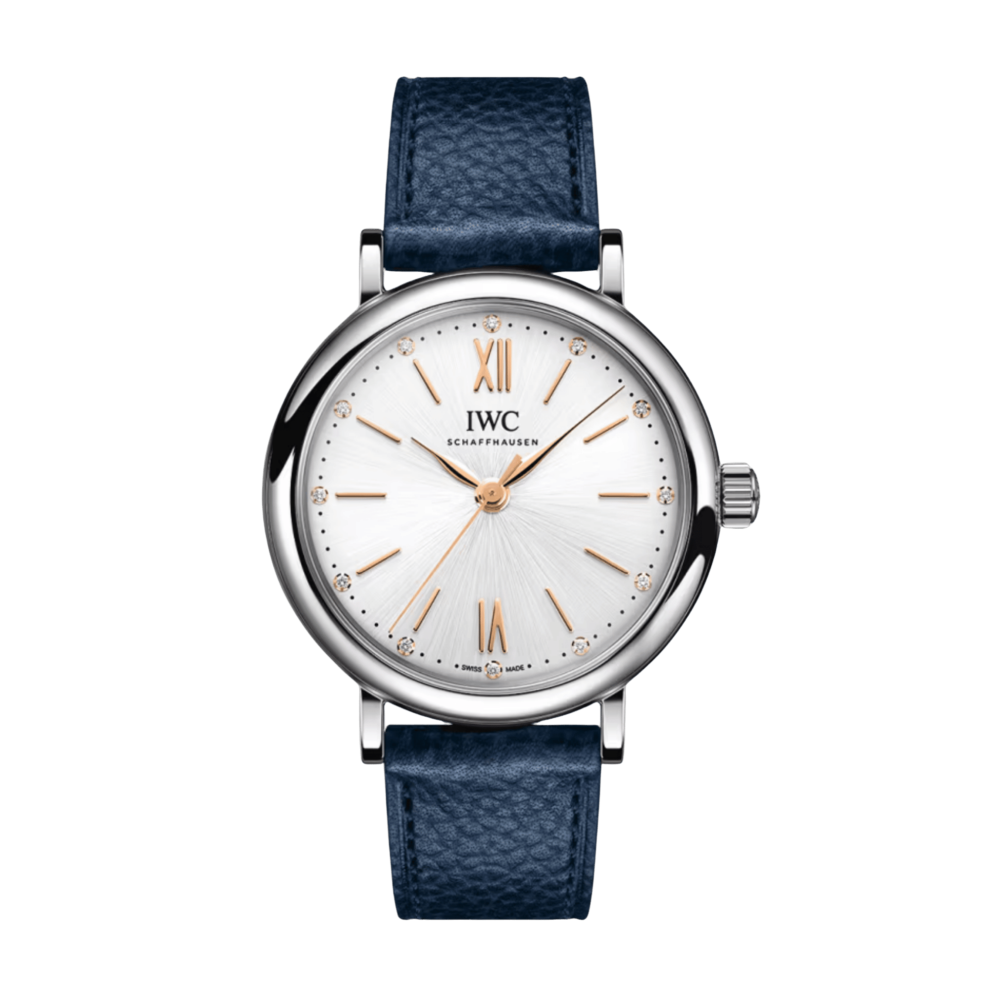 Portofino Steel Silver Dial 34mm Product Image