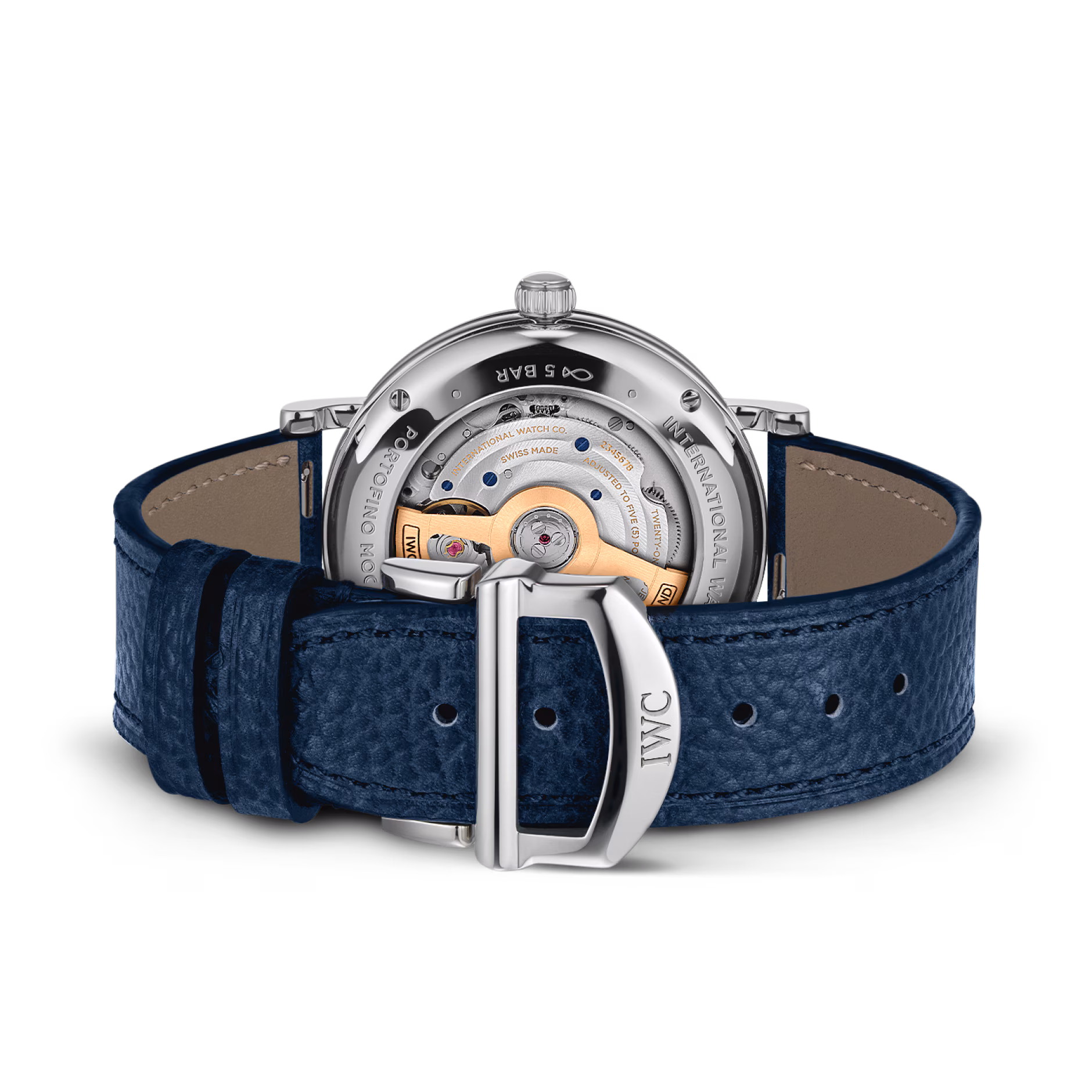 Portofino Moonphase Steel Silver Dial 37mm Product Image 2