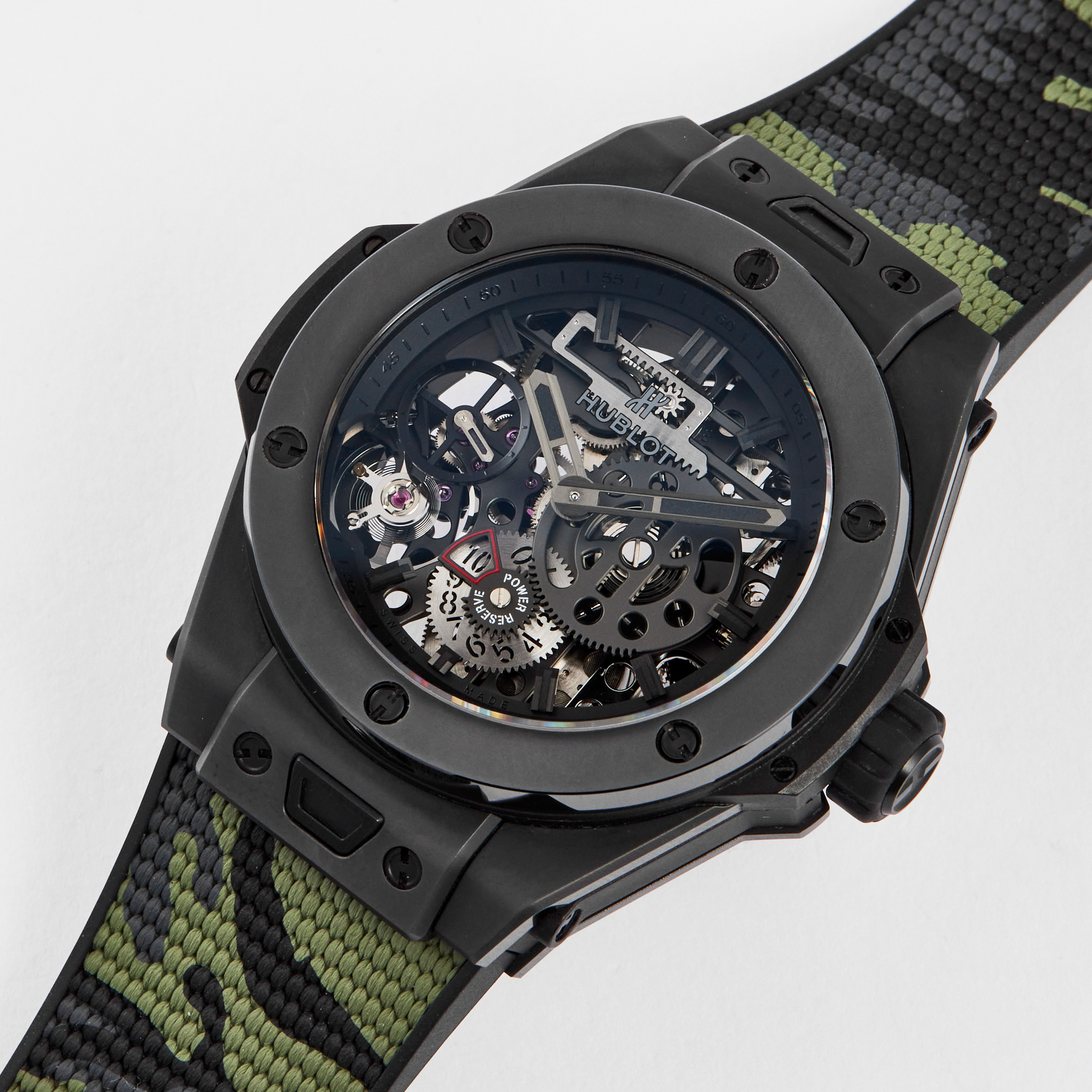 Big Bang Meca-10 Black Magic Ceramic Skeleton Dial 45mm Product Image 1