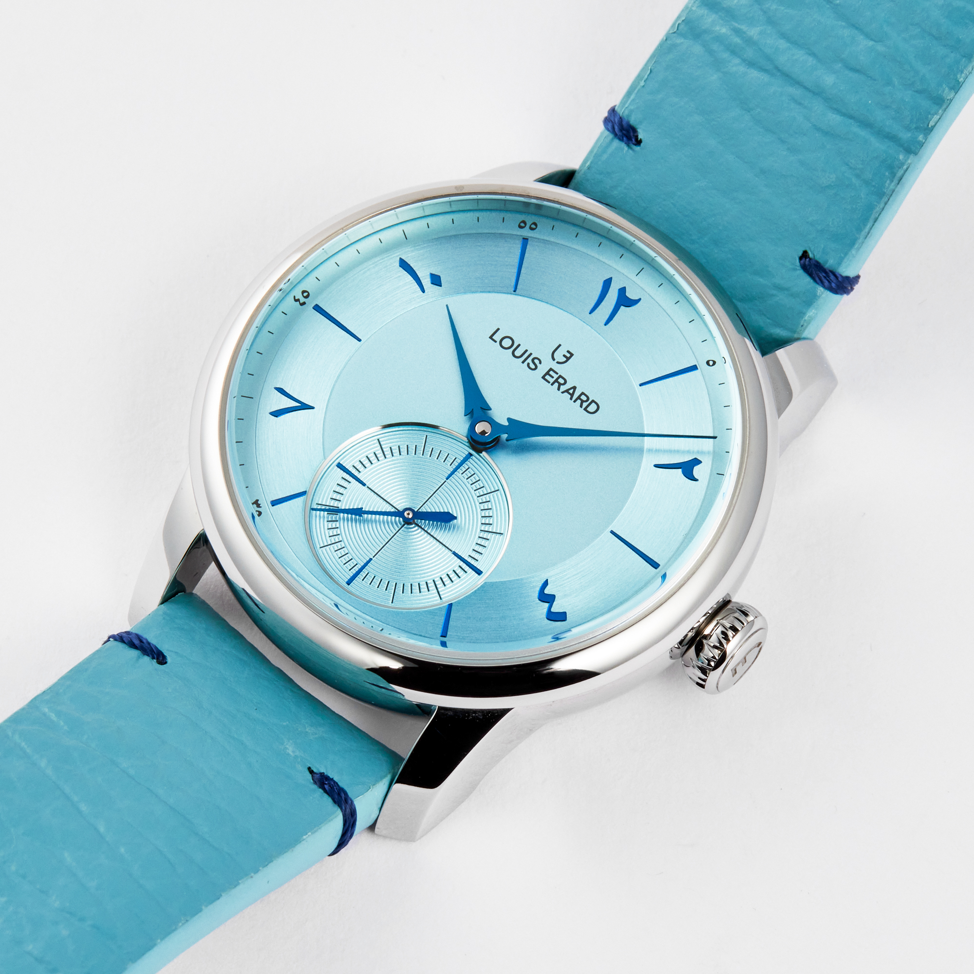 Excellence Petite Seconds Steel Bleu Glacier Dial 39mm Product Image 1