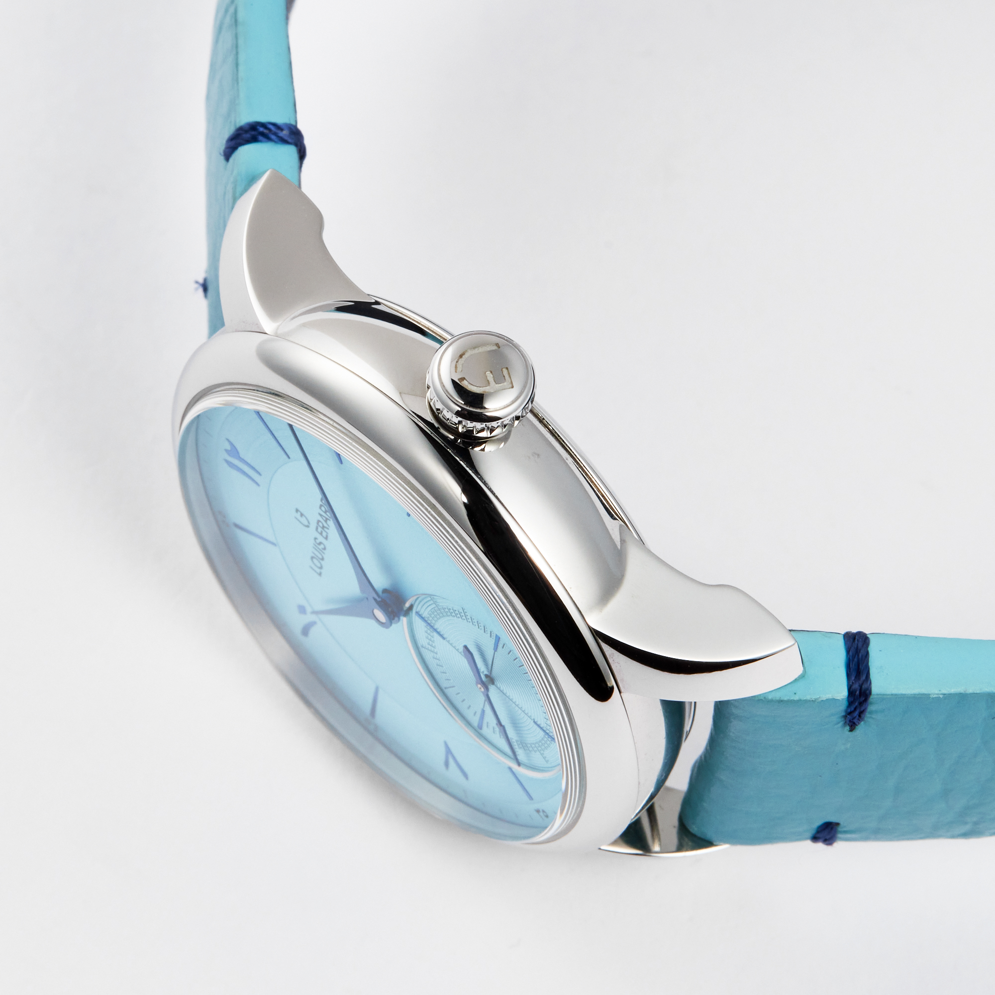 Excellence Petite Seconds Steel Bleu Glacier Dial 39mm Product Image 2