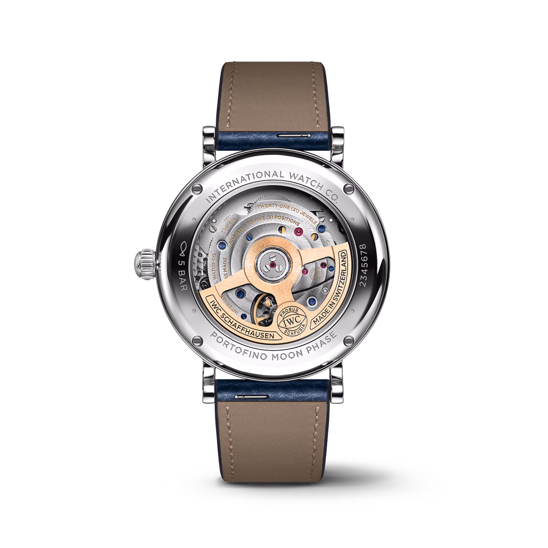 Portofino Moonphase Steel Diamond White Dial 37mm Product Image 4