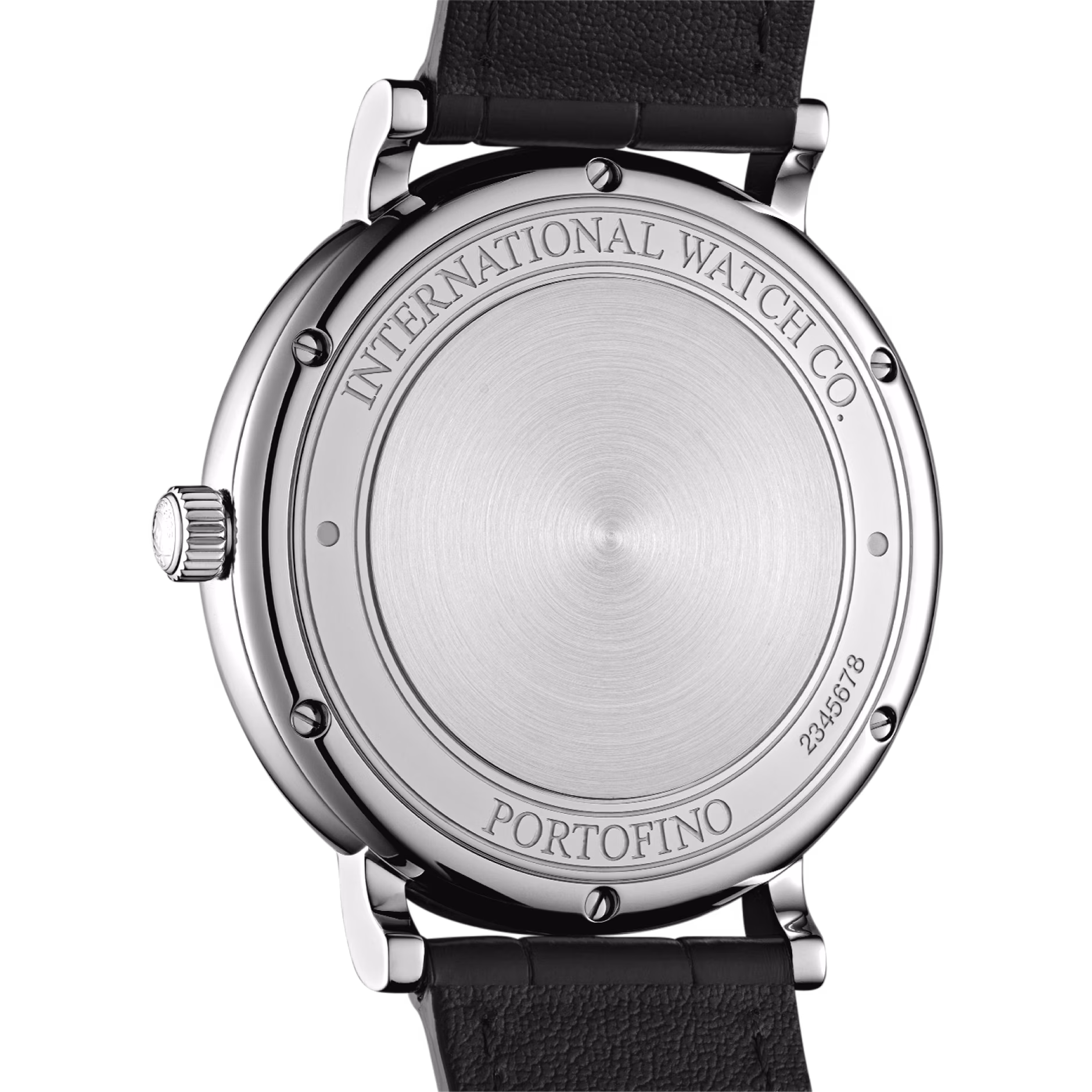 Portofino Steel Black Dial 40mm Product Image 4