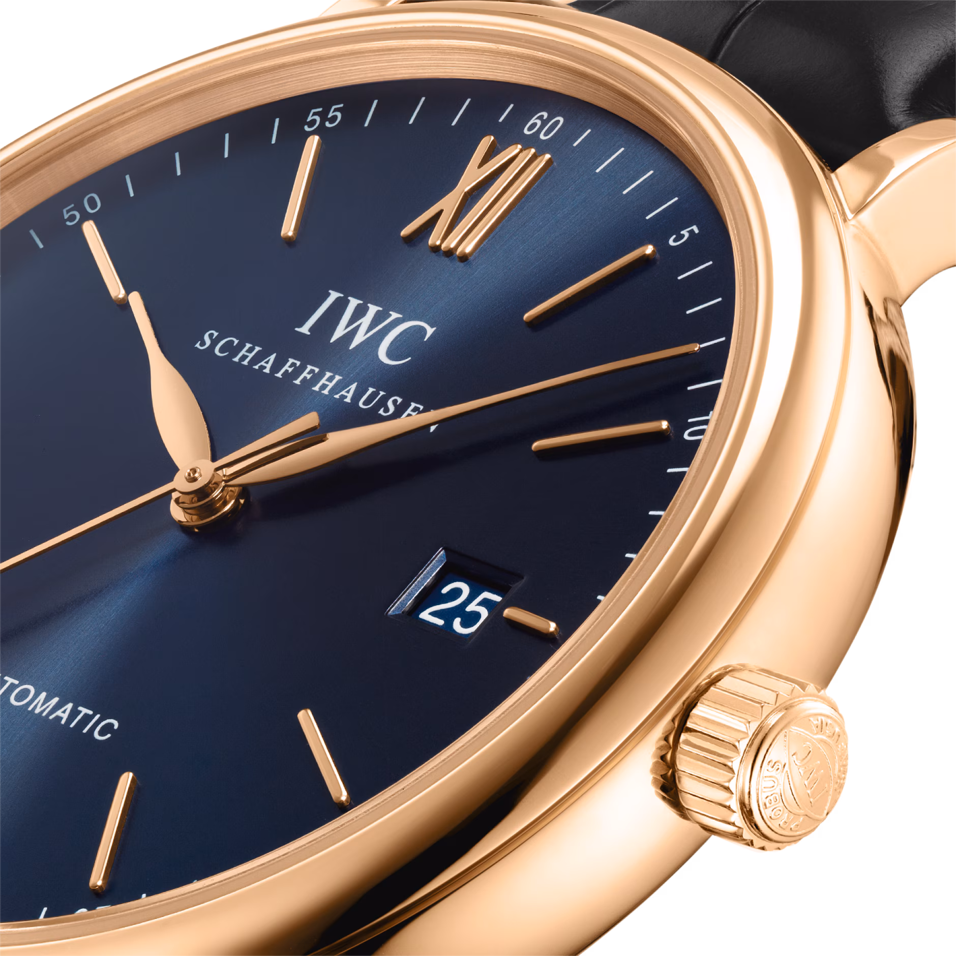 Portofino Rose Gold Blue Dial 40mm Product Image 3