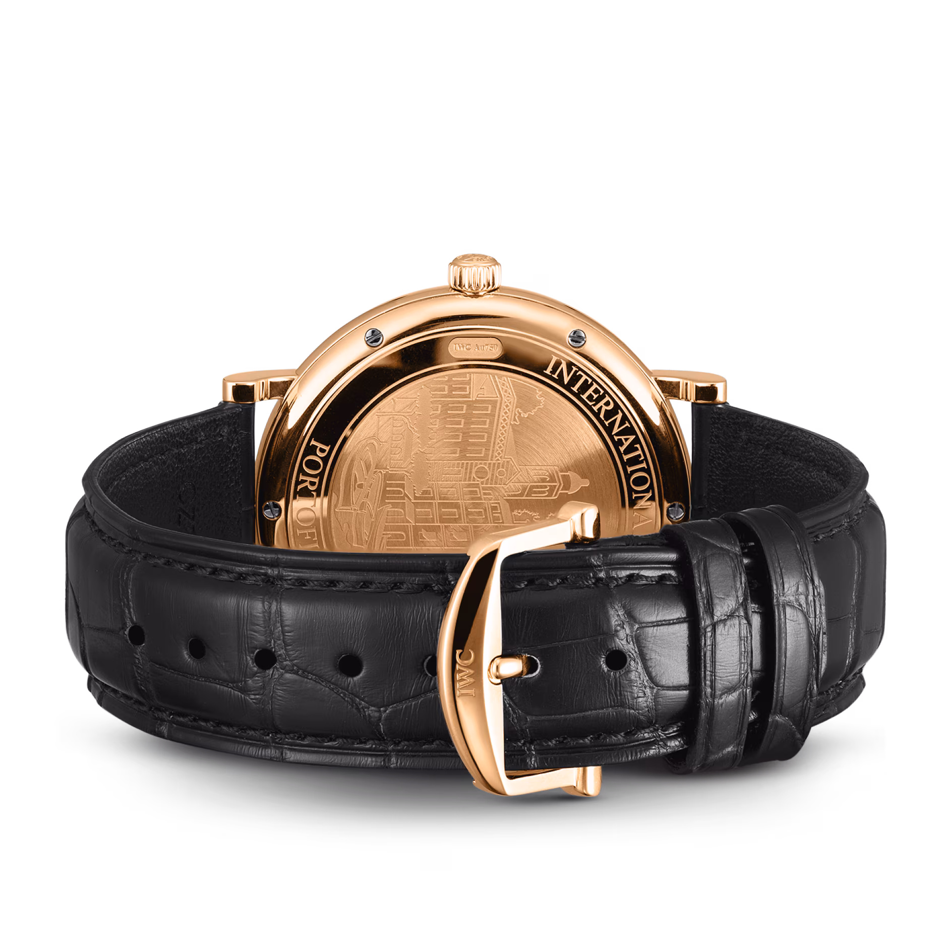 Portofino Rose Gold Blue Dial 40mm Product Image 5