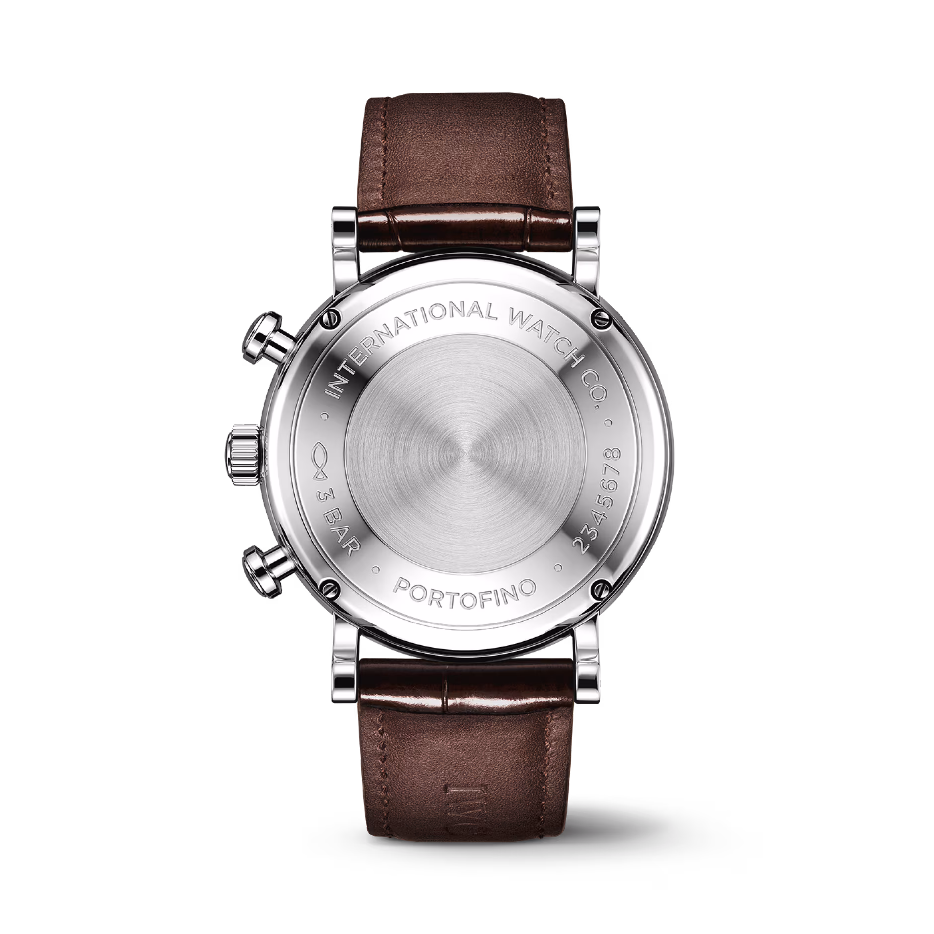 Portofino Chronograph Steel Black Dial 39mm Product Image 4