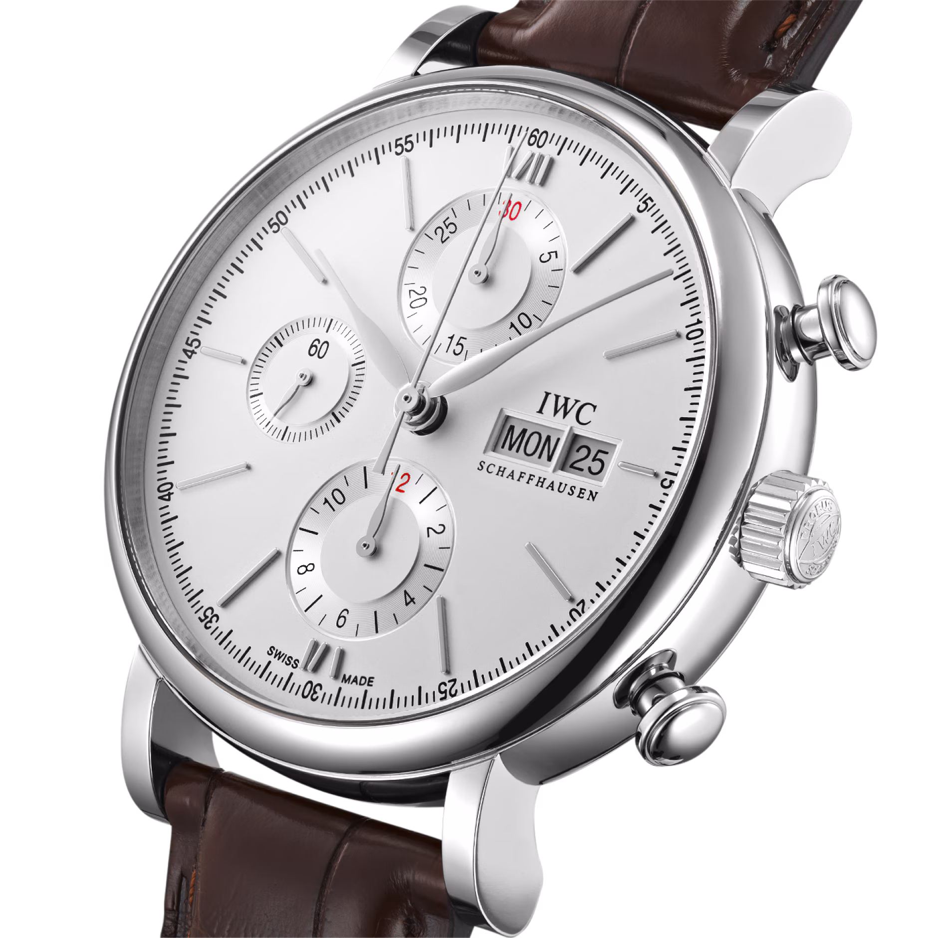 Portofino Chronograph Steel Silver Dial 42mm Product Image 1