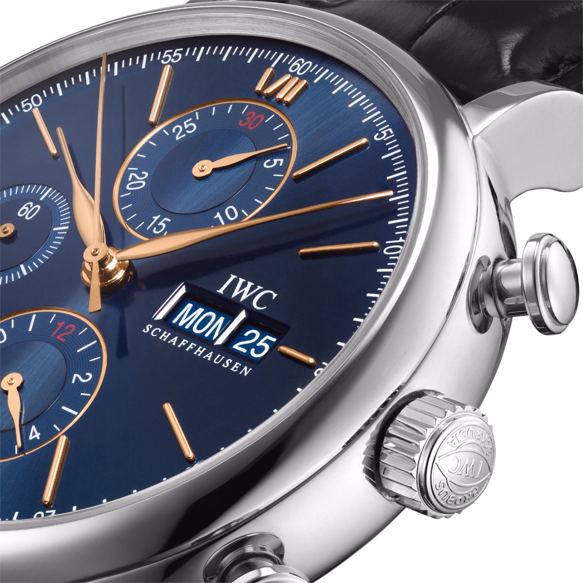 Portofino Chronograph Steel Blue Dial 42mm Product Image 3