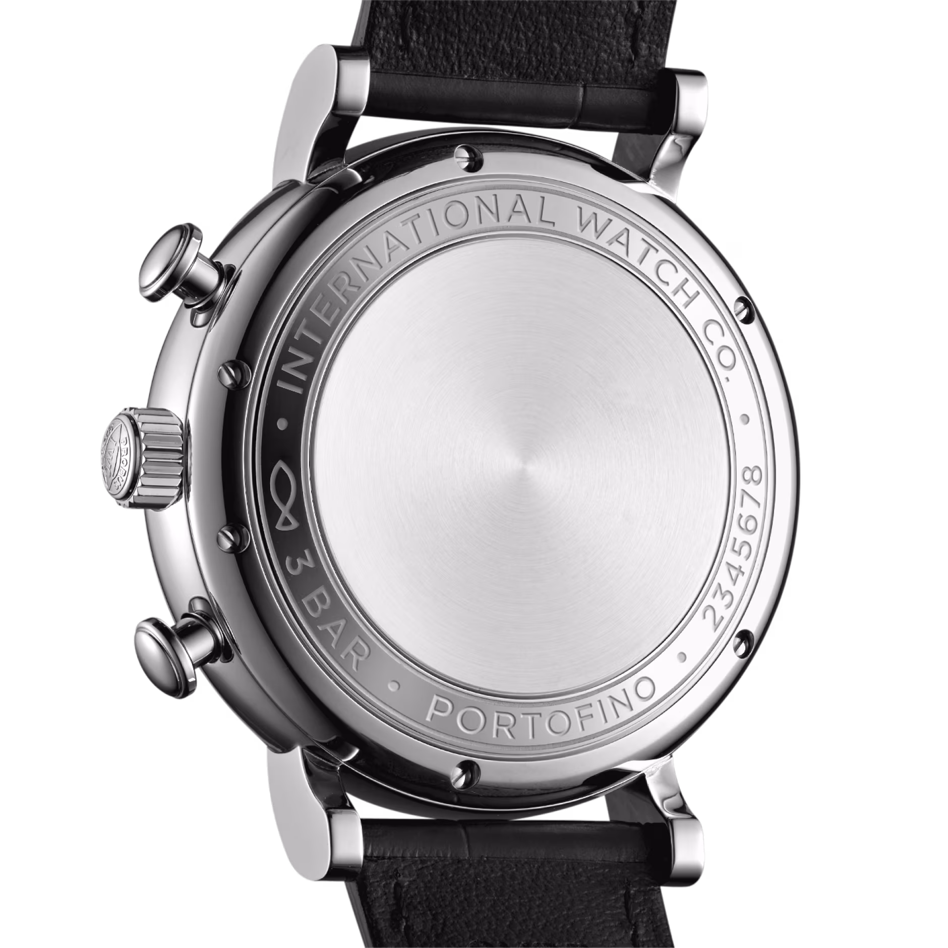 Portofino Chronograph Steel Black Dial 42mm Product Image 4