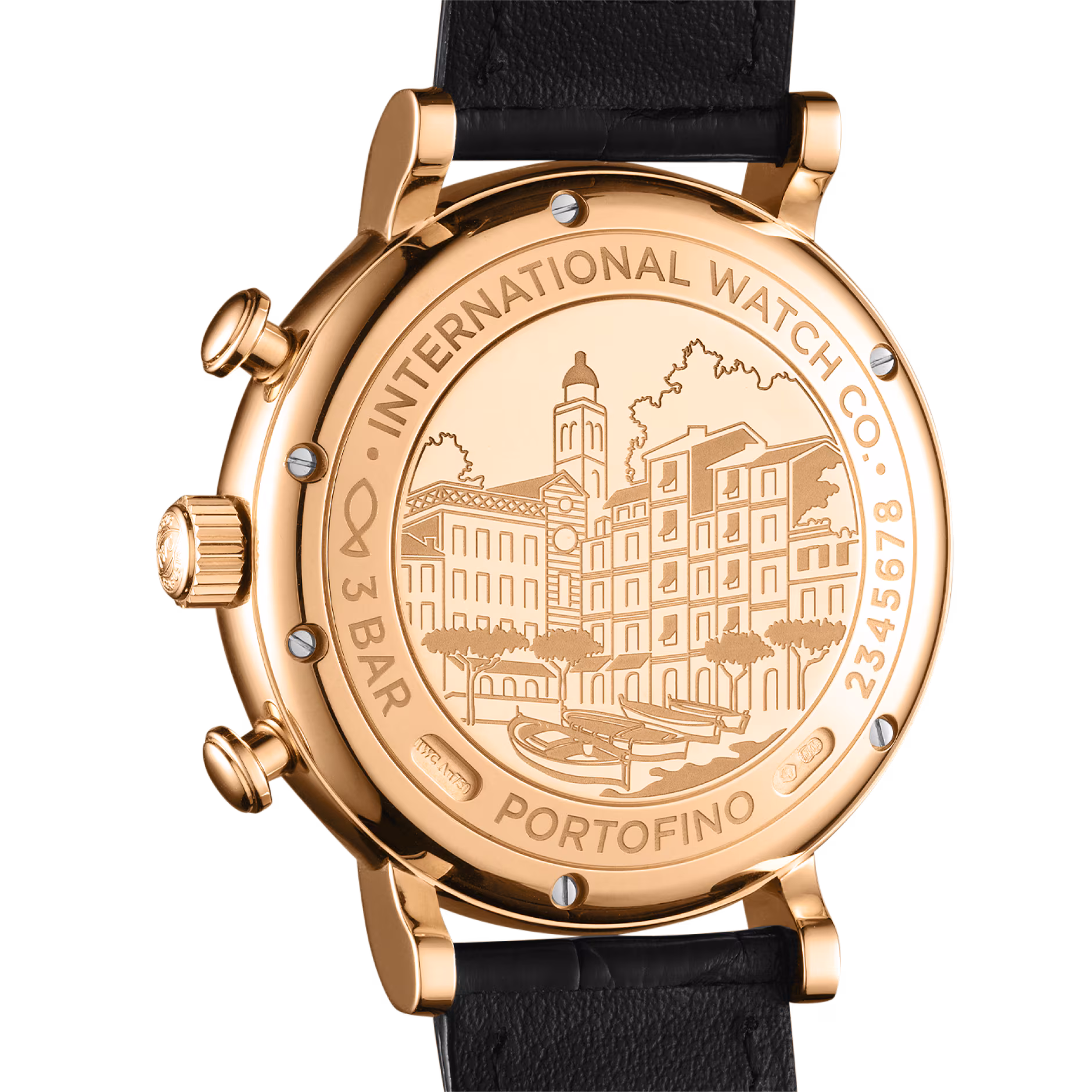 Portofino Chronograph Rose Gold Blue Dial 42mm Product Image 4