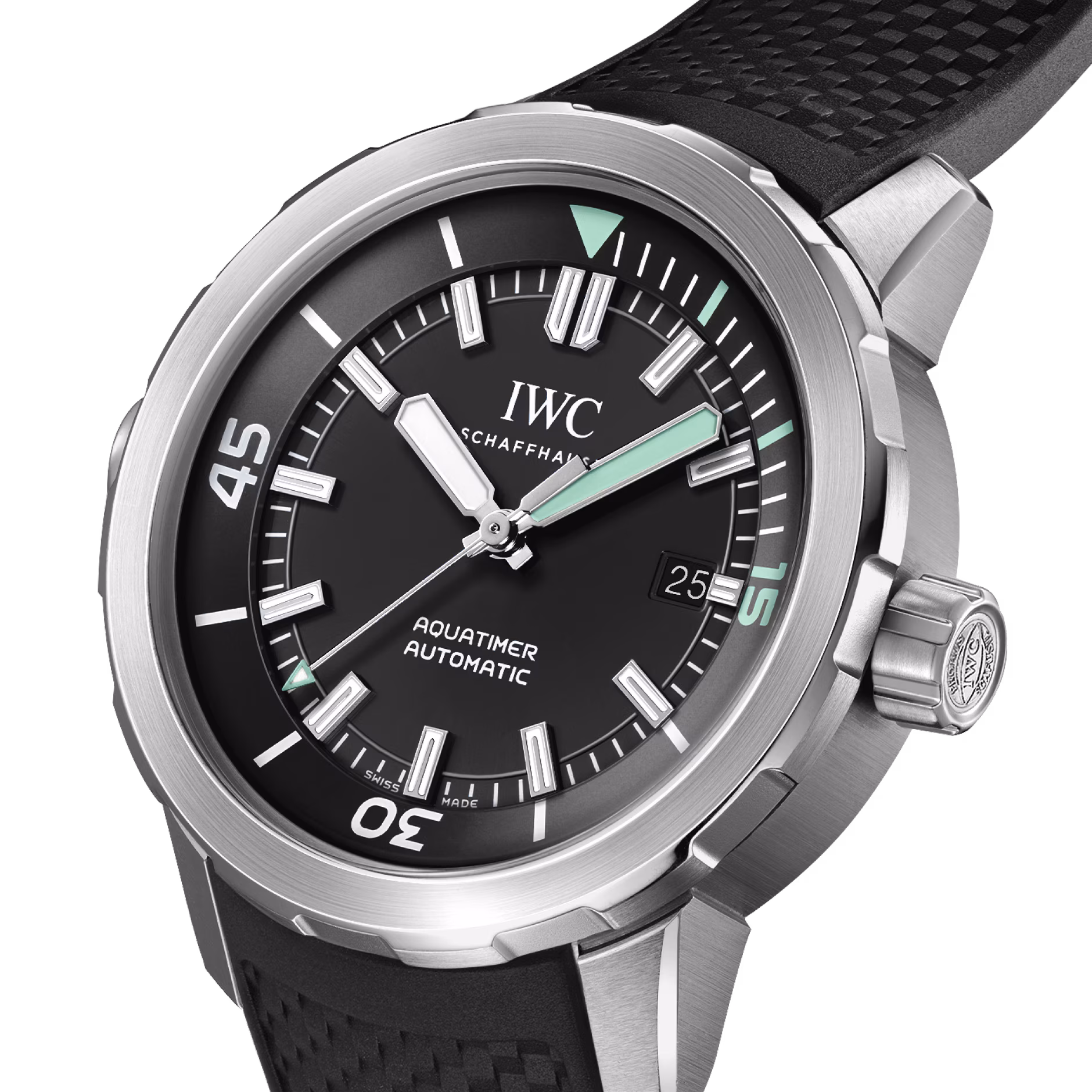 Aquatimer Steel Black Dial 42mm Product Image 1