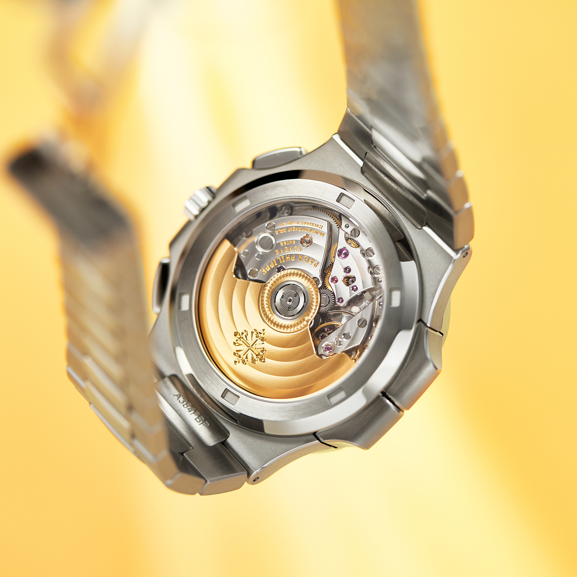 Nautilus Travel Time Steel Black Dial 40mm Product Image