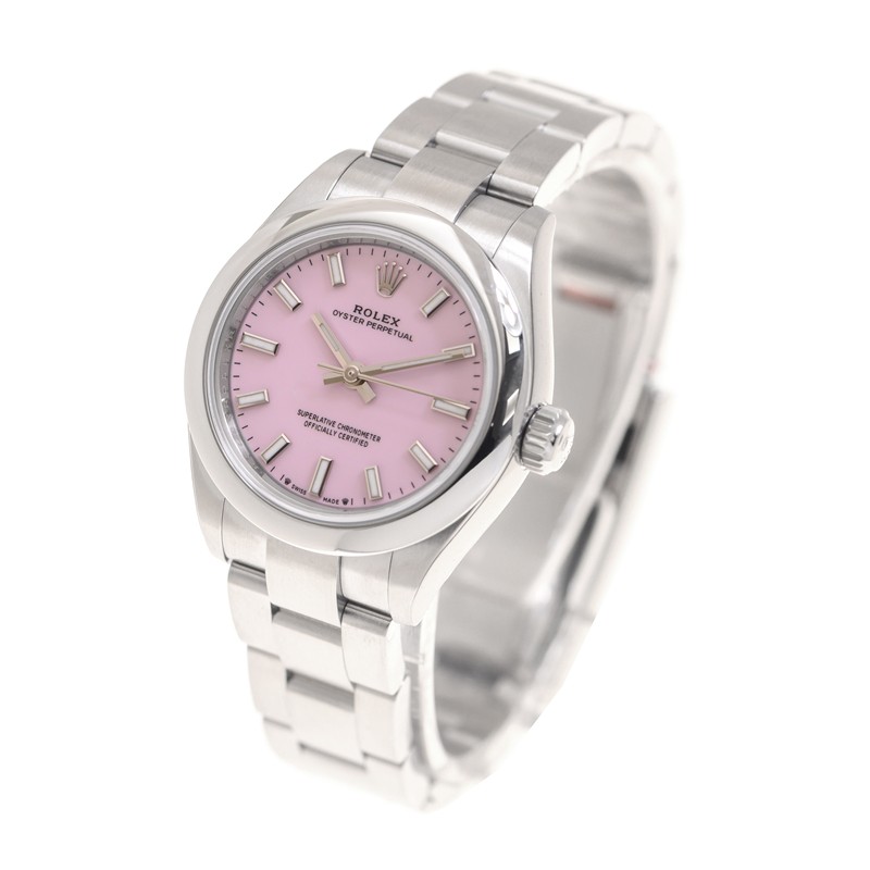 Oyster Perpetual Steel Pink Dial 28mm Product Image 2