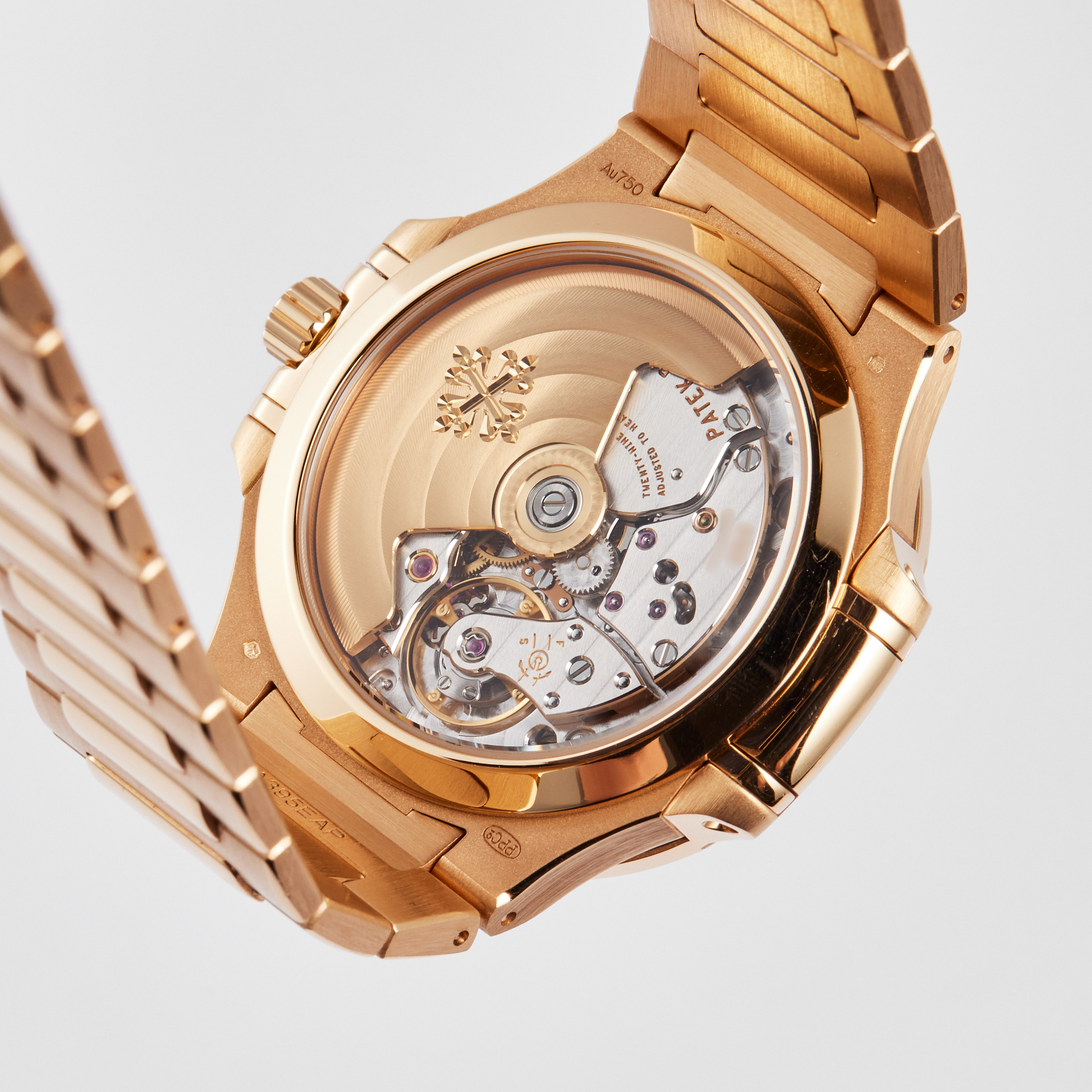 Nautilus Ladies Rose Gold Silver Dial 35mm Product Image 6