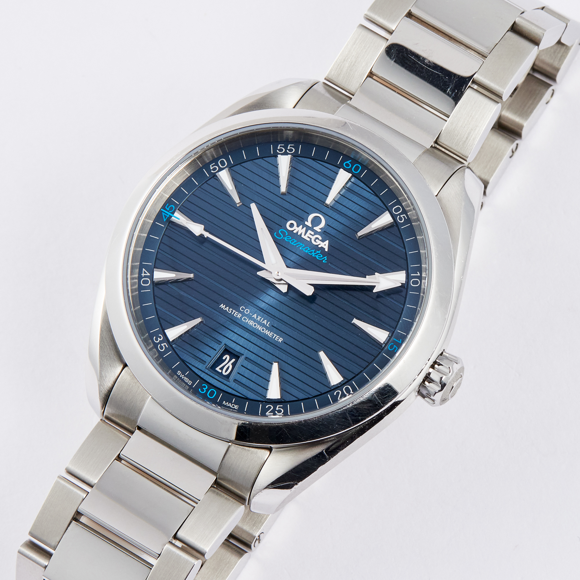 Aqua Terra Steel Blue Dial 41mm Product Image 1