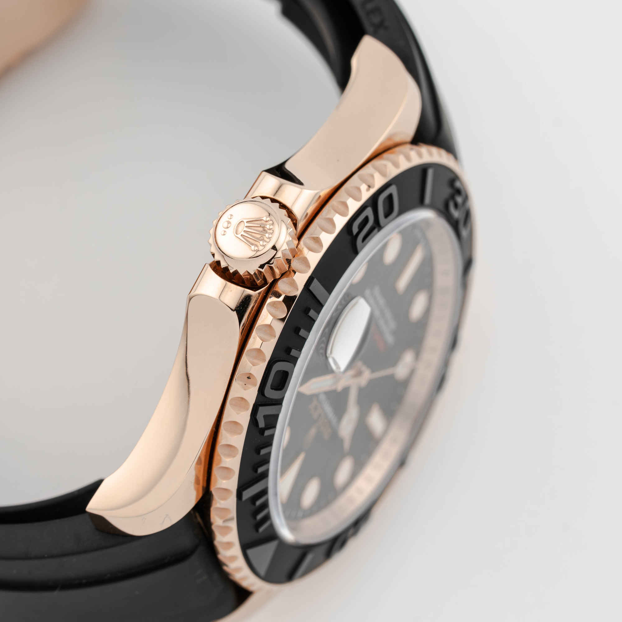 Yacht-Master Rose Gold Oysterflex Black Dial 40mm Product Image 2