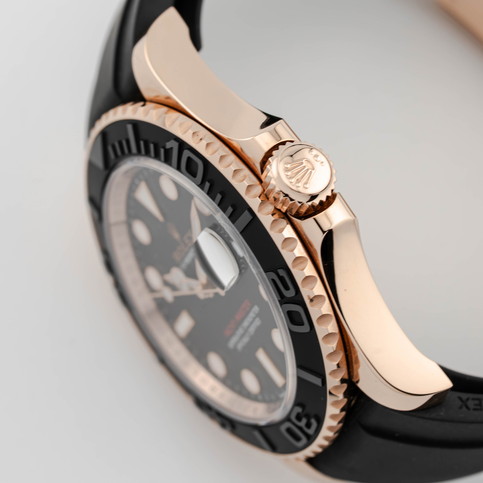 Yacht-Master Rose Gold Oysterflex Black Dial 40mm Product Image 3