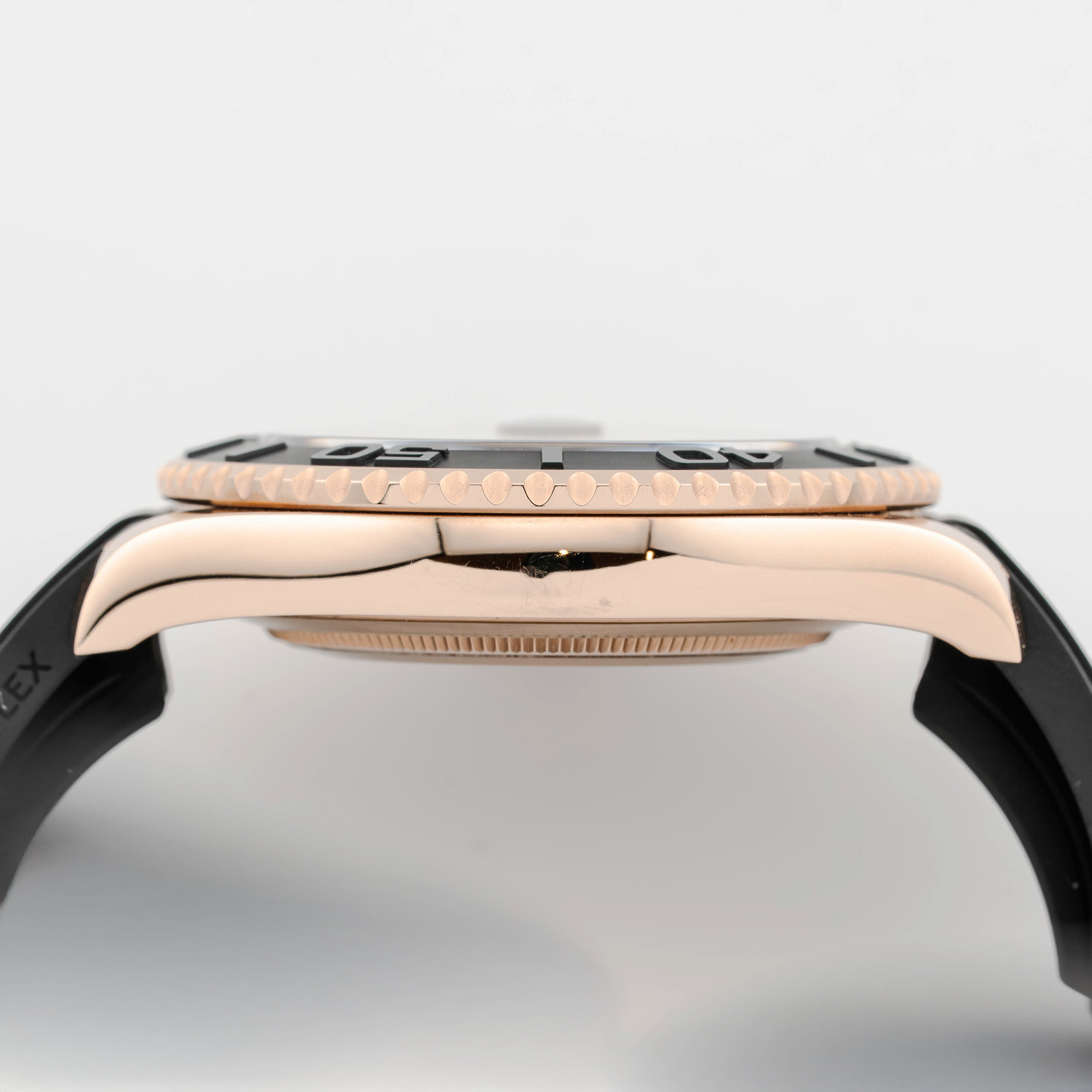 Yacht-Master Rose Gold Oysterflex Black Dial 40mm Product Image 5