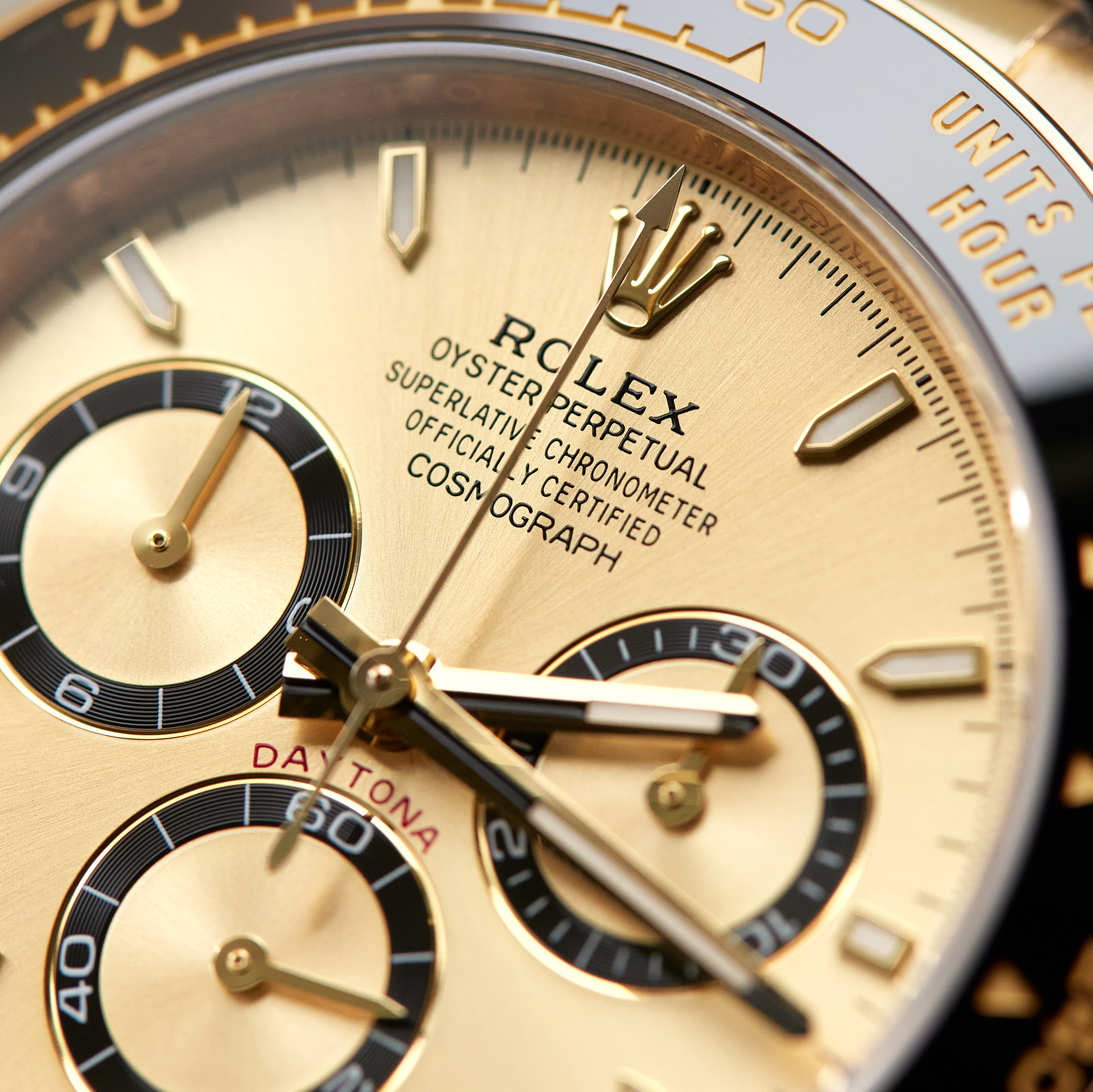 Daytona Yellow Gold Oysteflex Champagne Dial 40mm Product Image