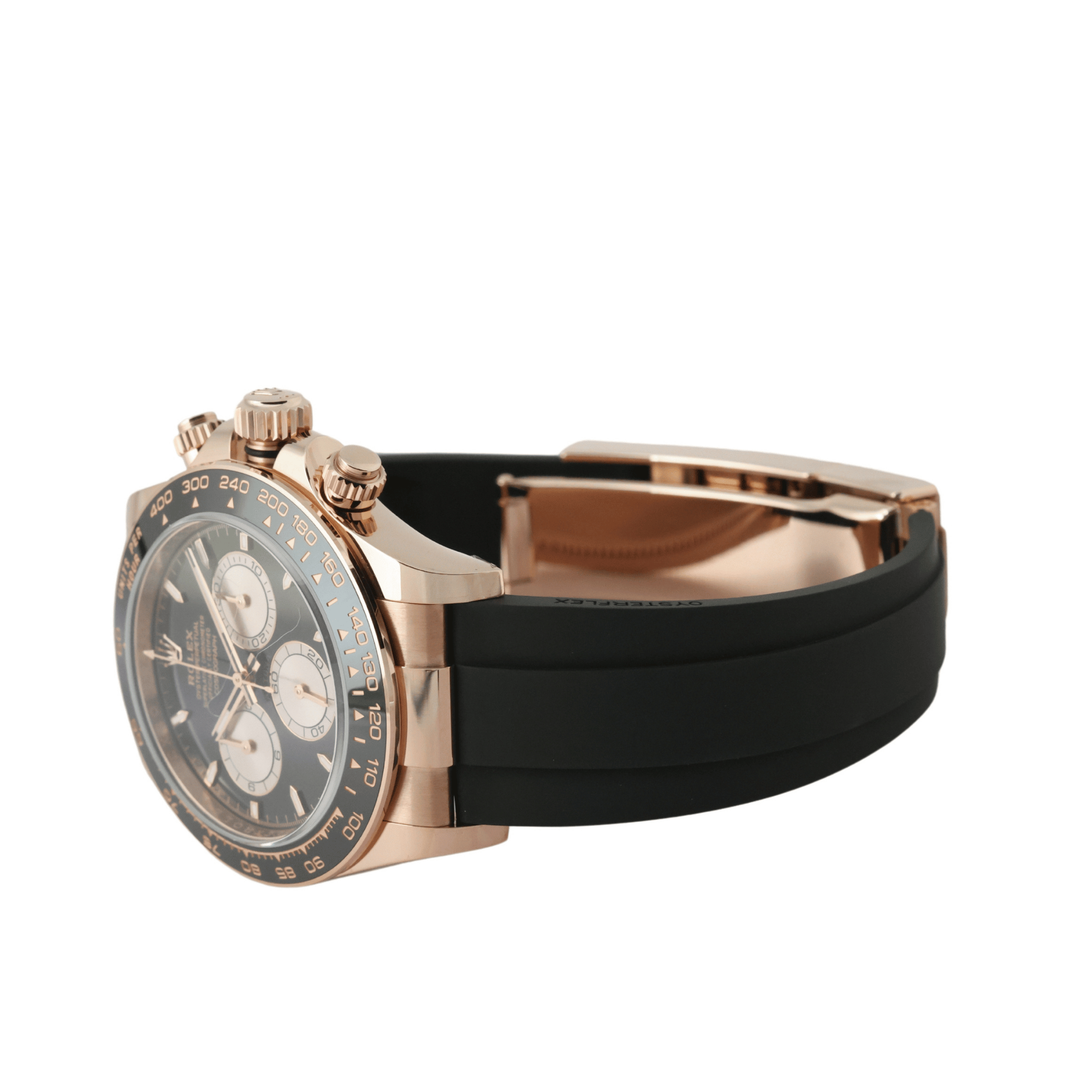 Daytona Rose Gold Oysterflex Black Dial 40mm Product Image 2