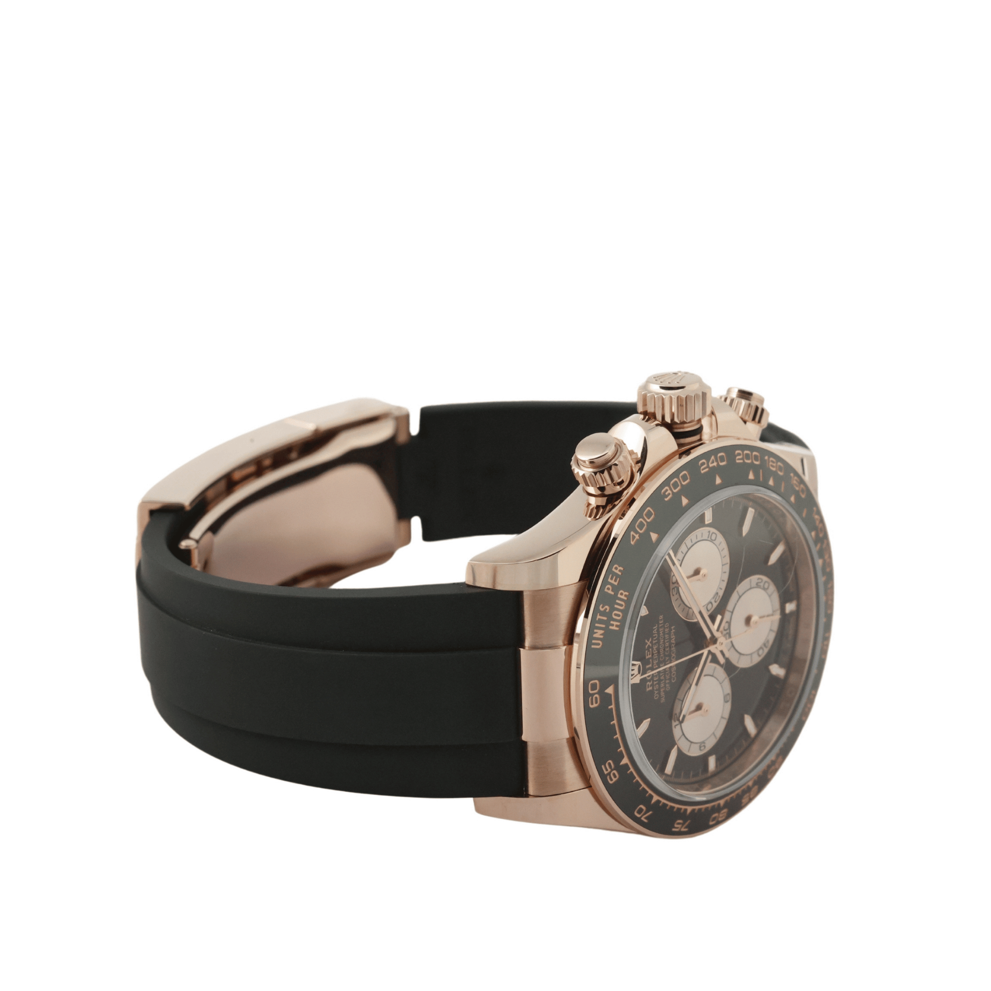 Daytona Rose Gold Oysterflex Black Dial 40mm Product Image 3