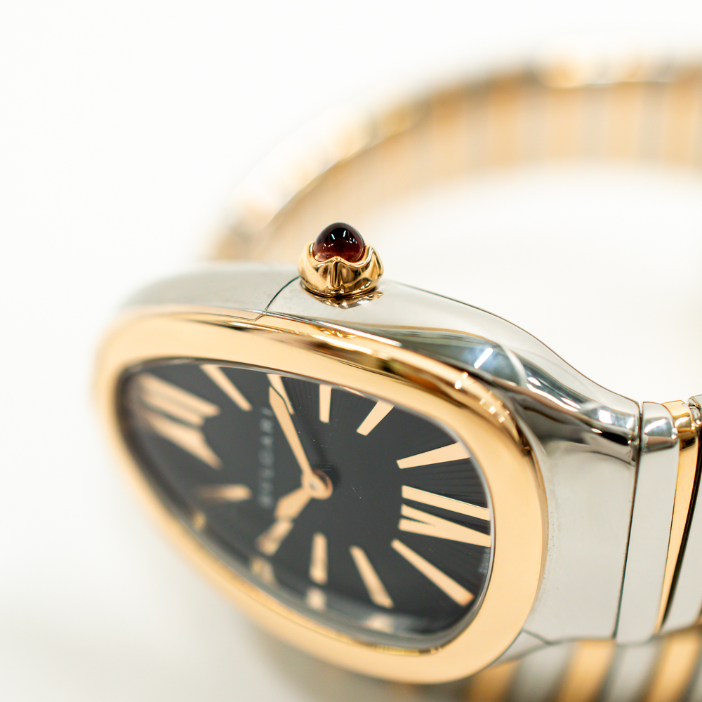 Serpenti Tubogas Rose Gold & Steel Black Dial 35mm Product Image 2
