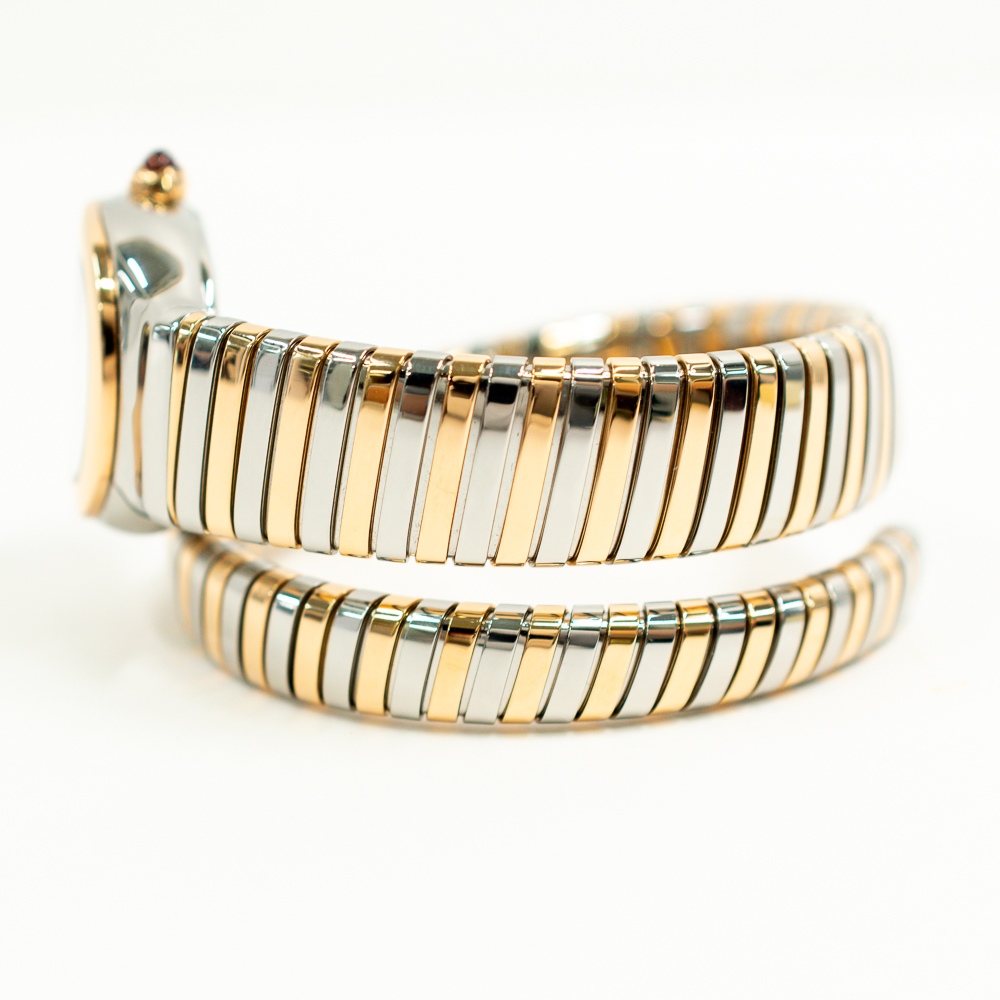Serpenti Tubogas Rose Gold & Steel Black Dial 35mm Product Image 3