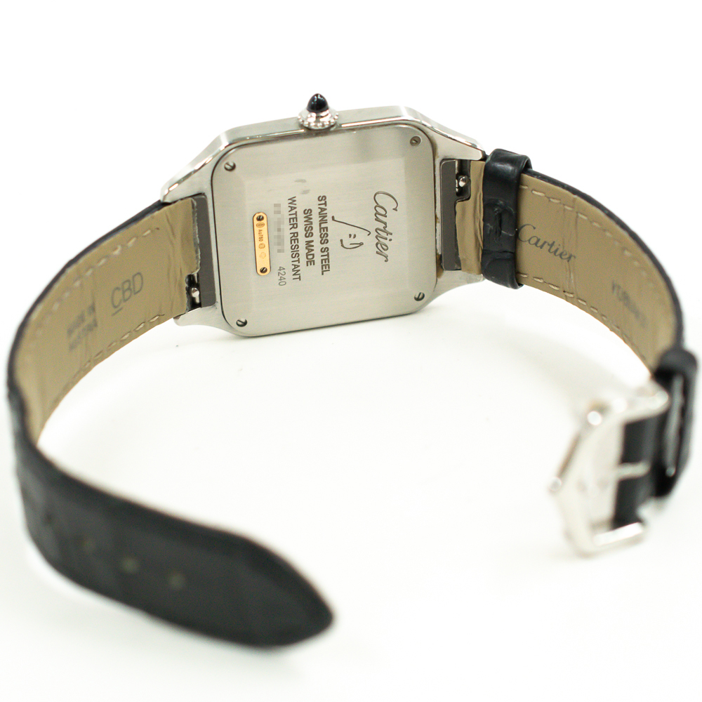 Santos-Dumont Rose Gold & Steel Silver Dial 31mm Product Image 3