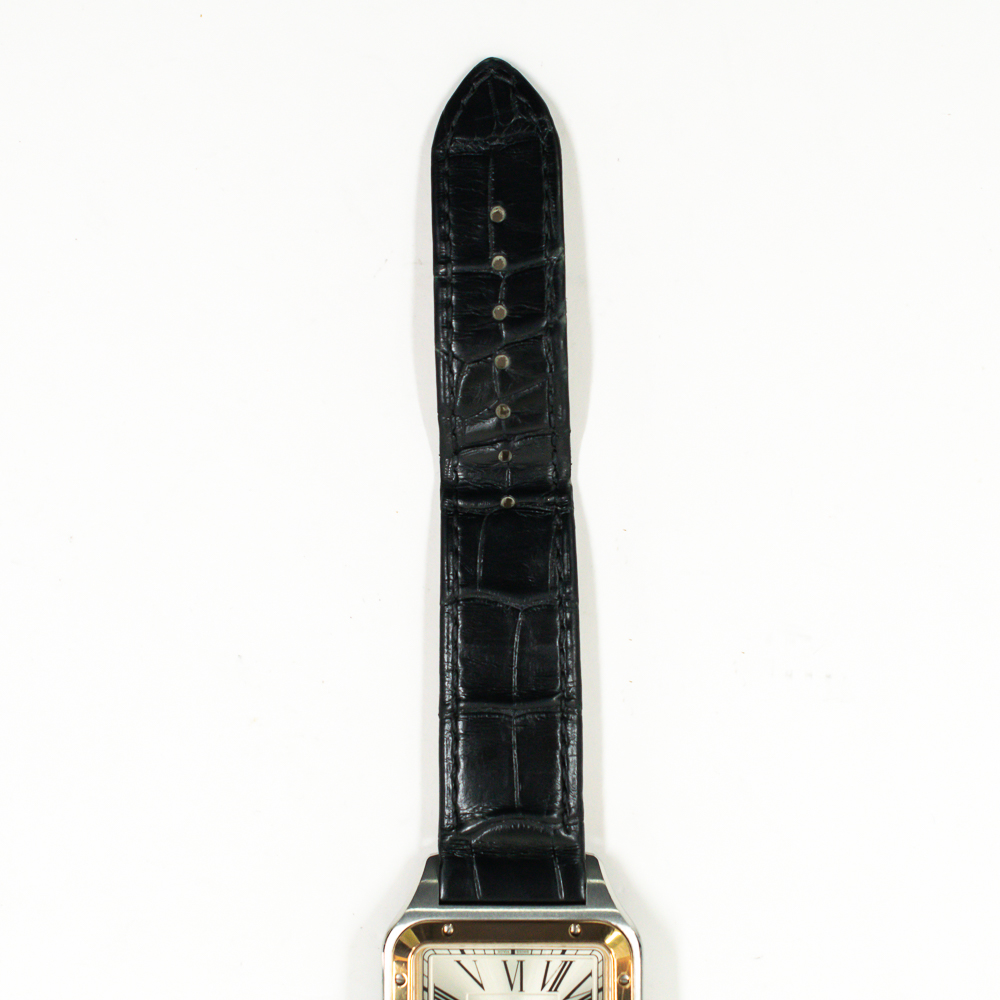 Santos-Dumont Rose Gold & Steel Silver Dial 31mm Product Image 6
