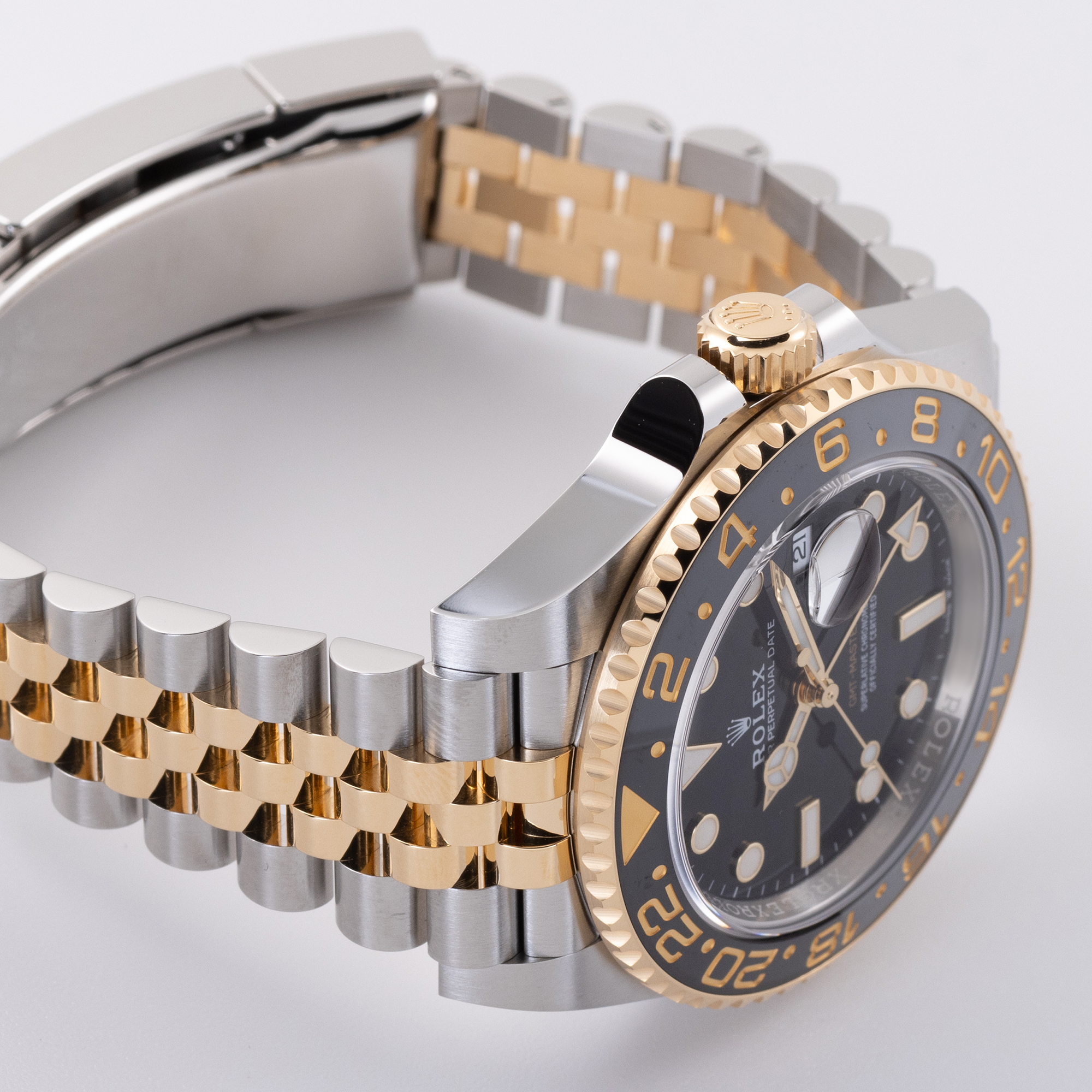 GMT-Master II Yellow Gold & Steel Jubilee Black Dial 40mm Product Image 3
