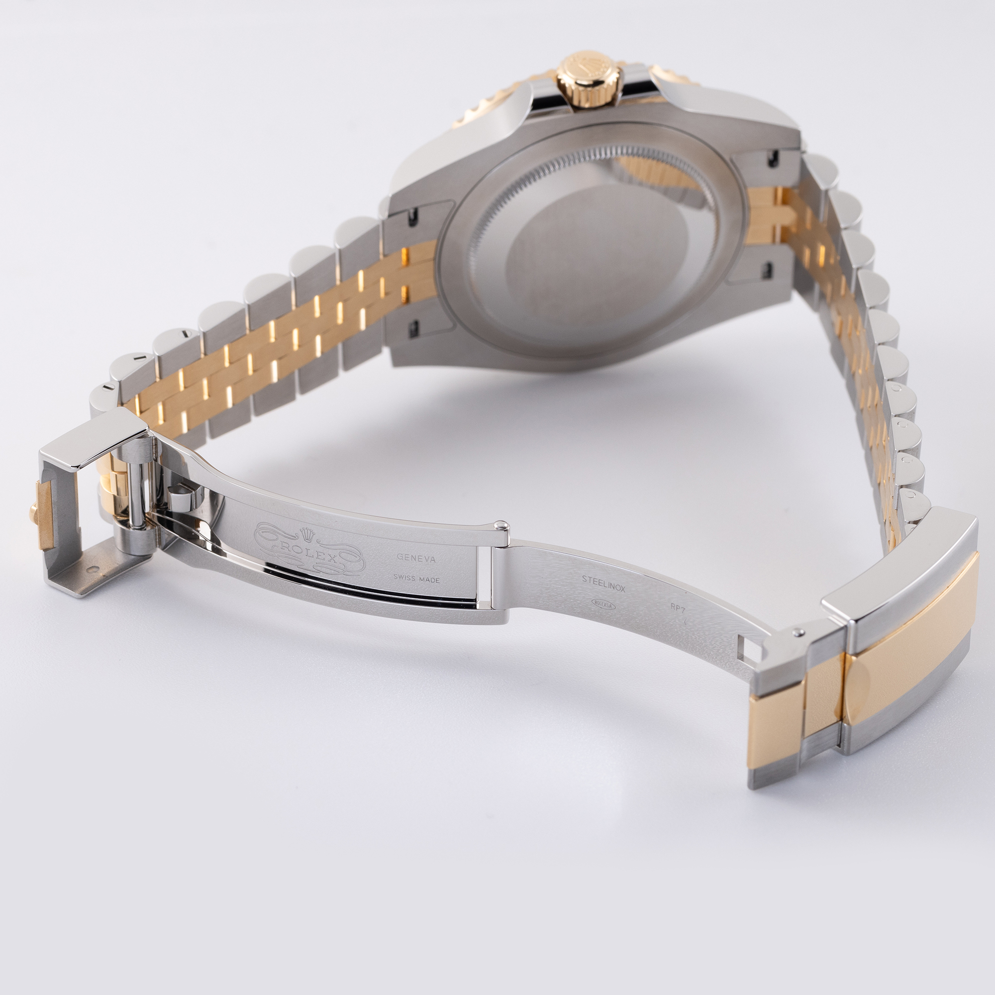 GMT-Master II Yellow Gold & Steel Jubilee Black Dial 40mm Product Image 8