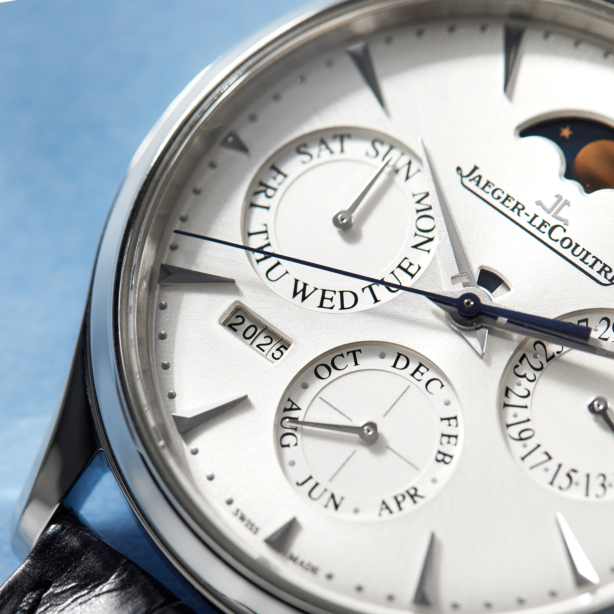 Master Ultra Thin Perpetual Steel Silver Dial 39mm Product Image