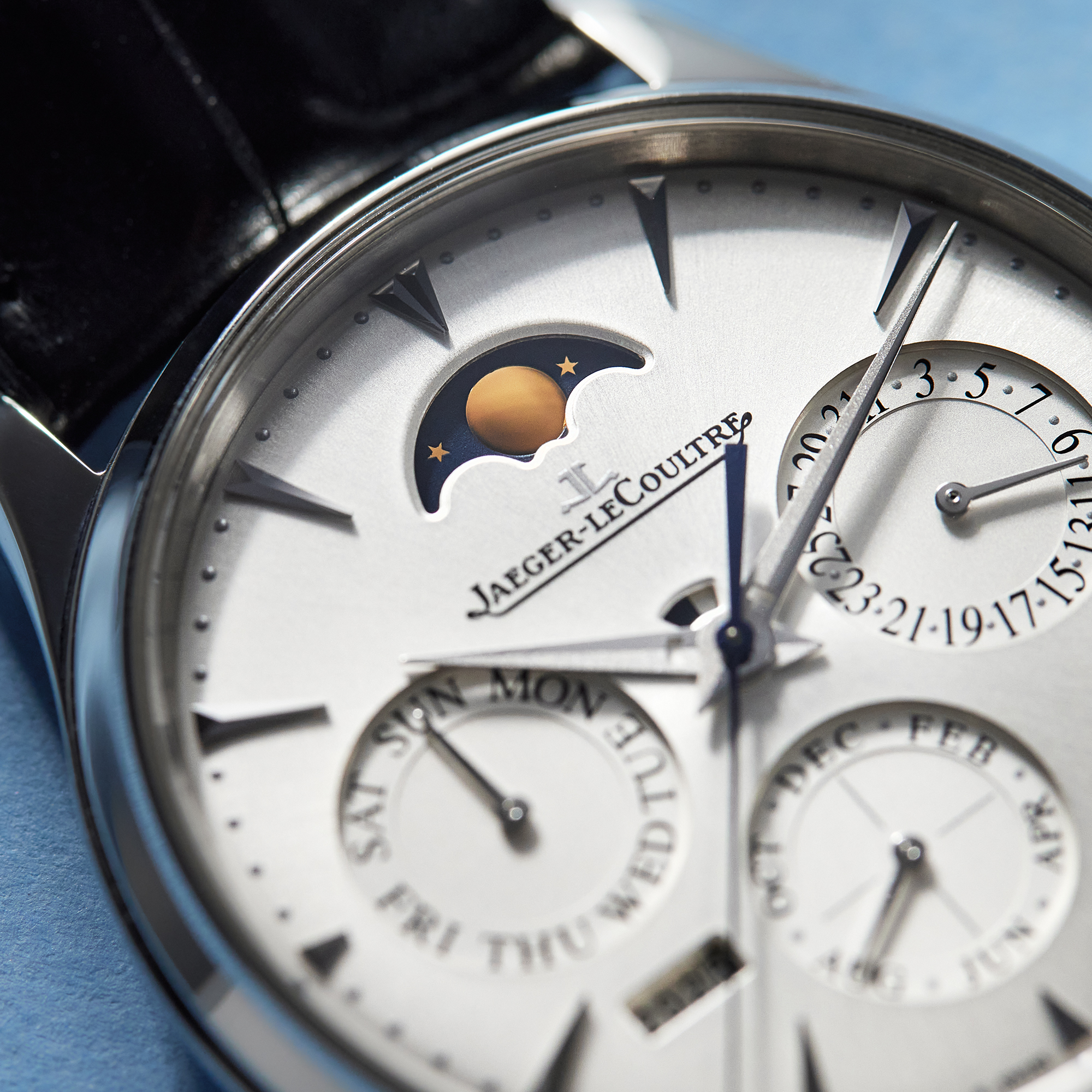 Master Ultra Thin Perpetual Steel Silver Dial 39mm Product Image