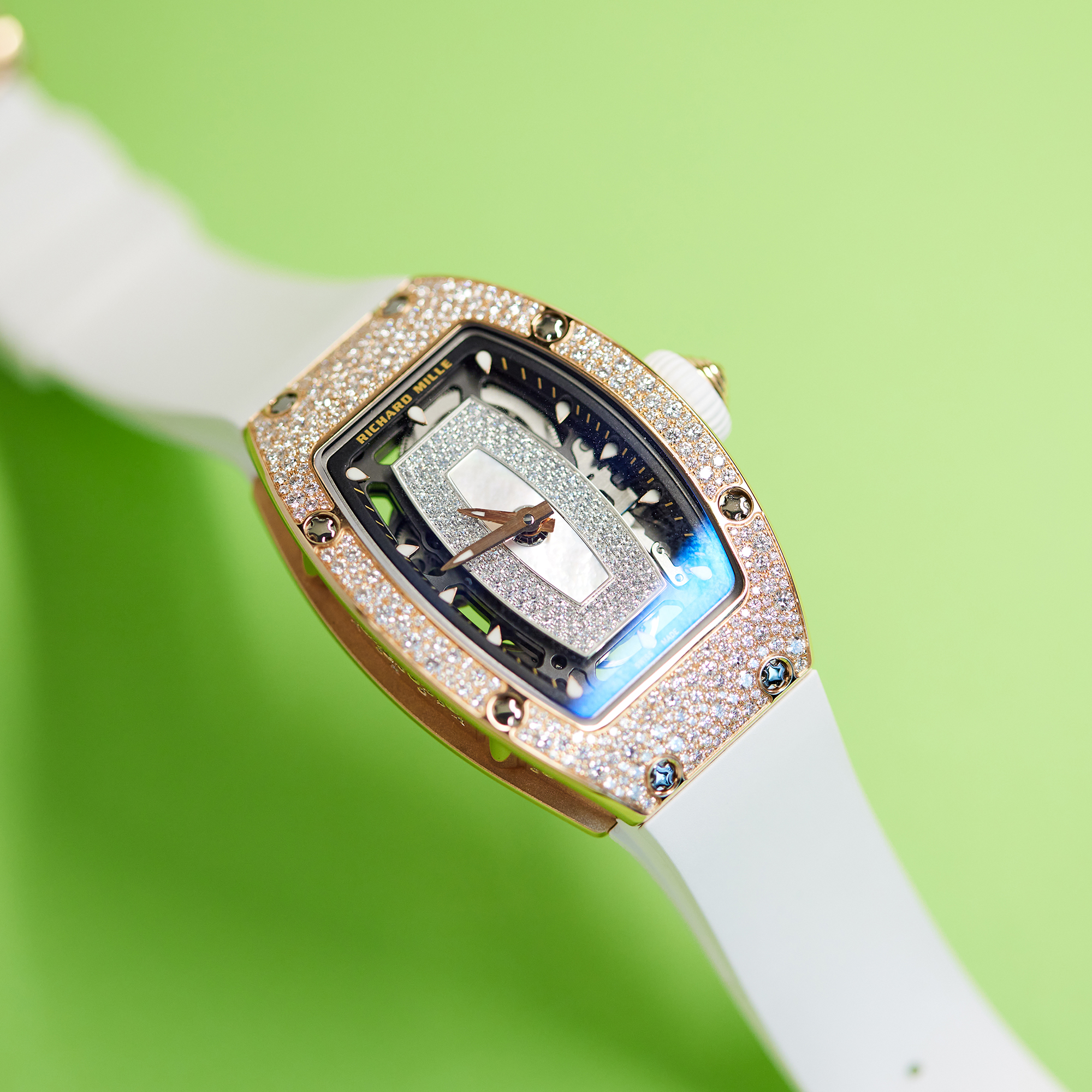 RM07-01 Rose Gold Snow Setting Product Image 5