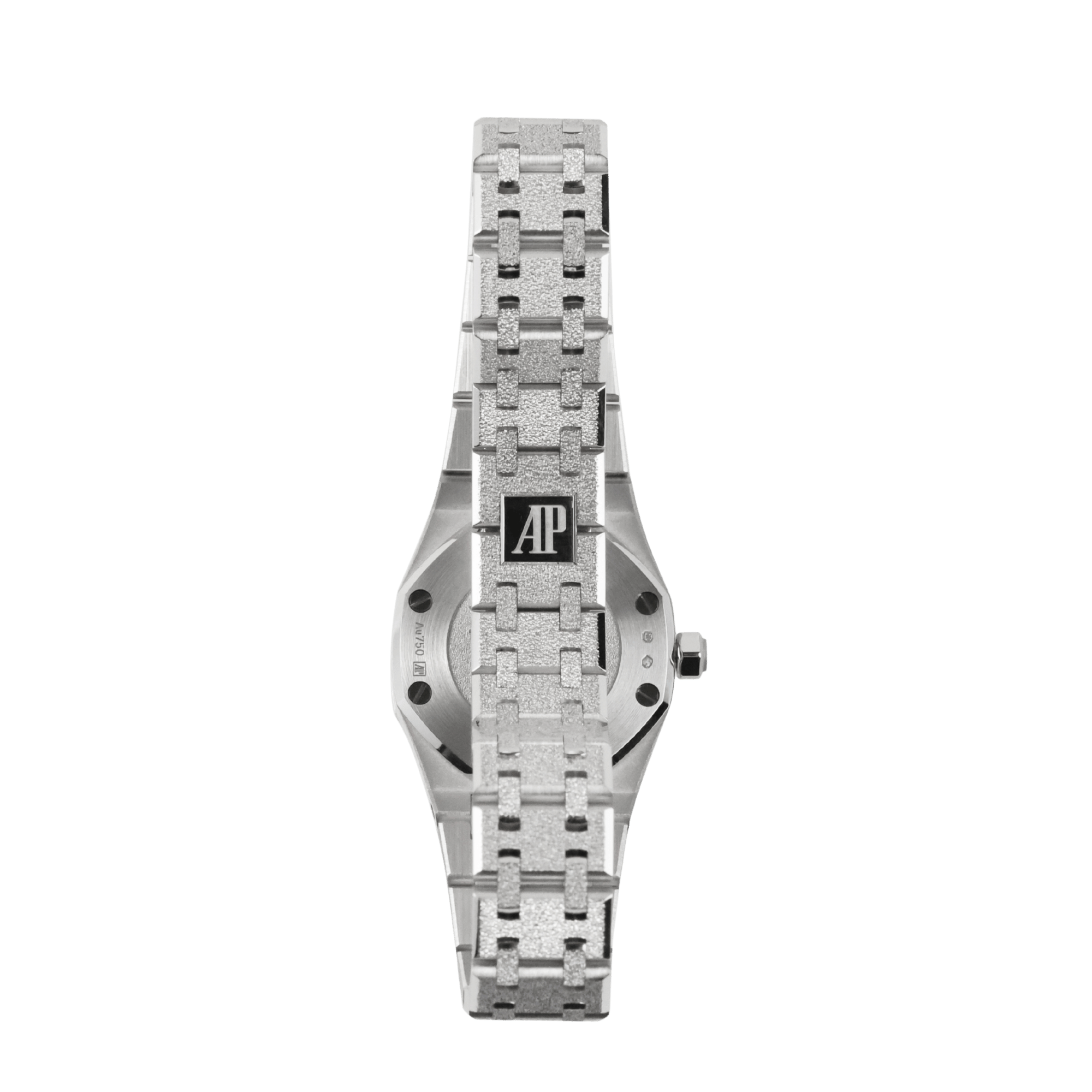 Royal Oak Mini Frosted White Gold Silver Dial 23mm Product Image 4
