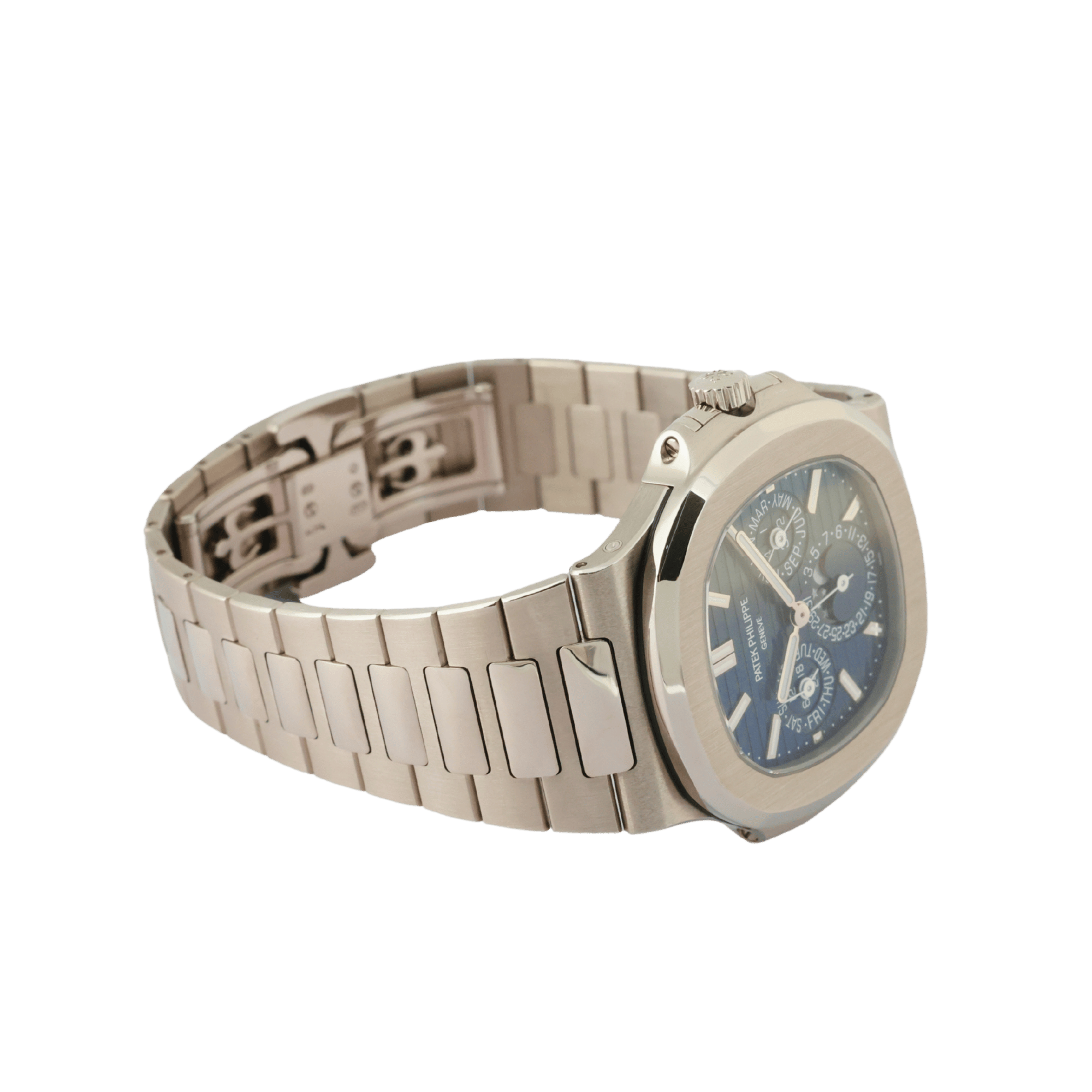 Nautilus Perpetual Calendar White Gold Blue Dial 40mm Product Image 3