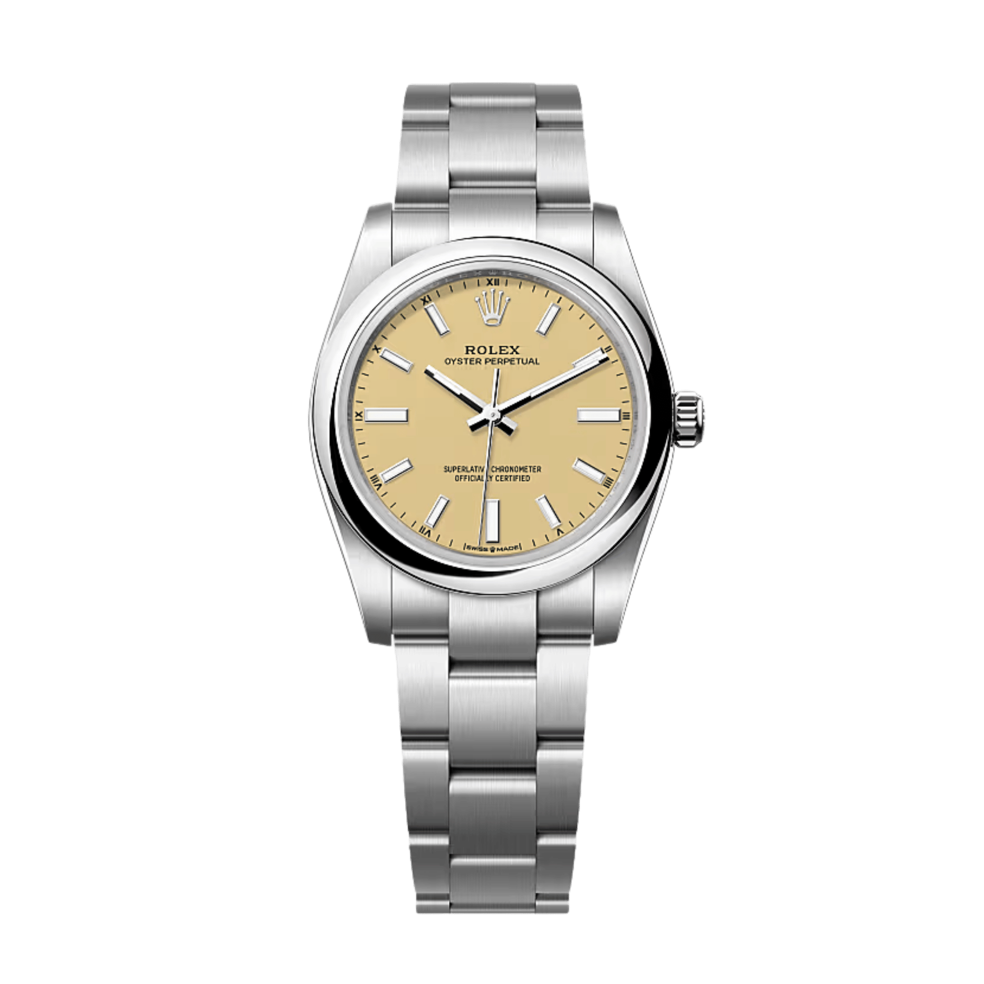 Oyster Perpetual Steel Beige Dial 34mm Product Image