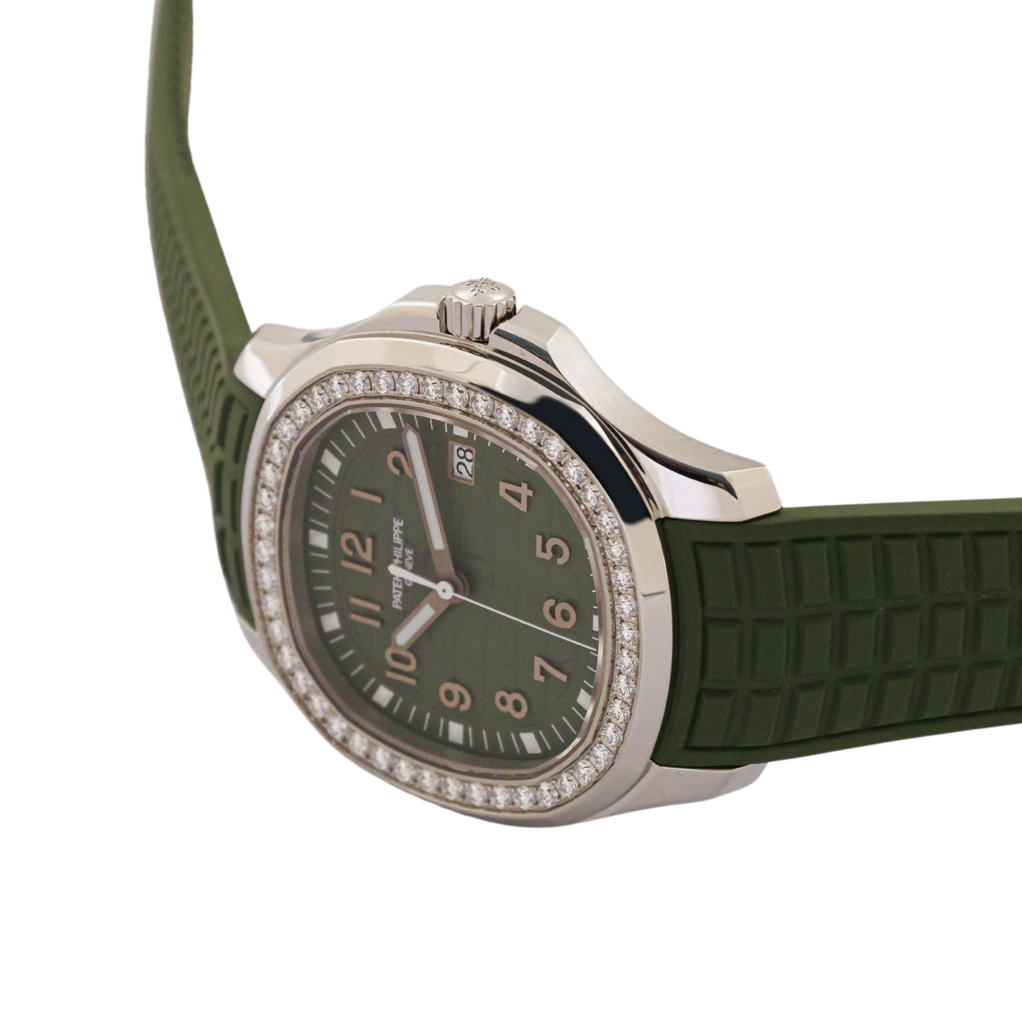 Aquanaut Luce Quartz Steel Green Dial 38mm Product Image 2