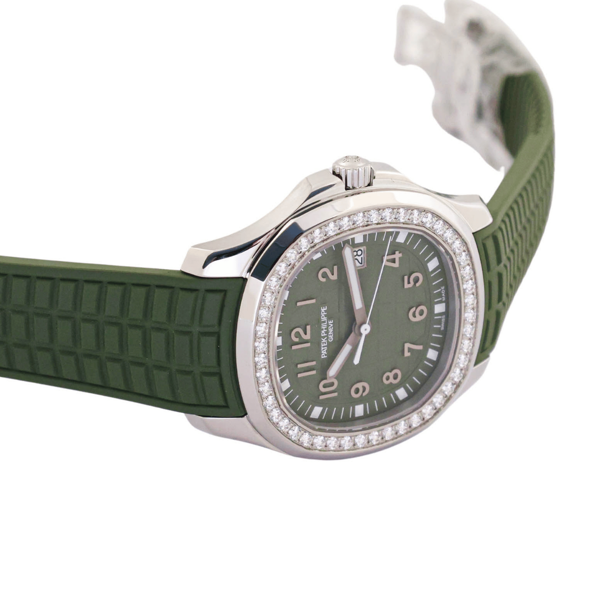 Aquanaut Luce Quartz Steel Green Dial 38mm Product Image 3