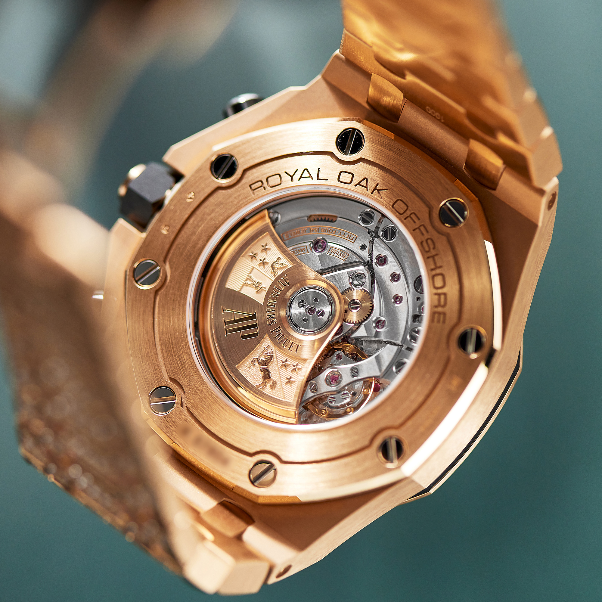 Royal Oak Offshore Rose Gold Diamond Pave Dial 42mm Product Image